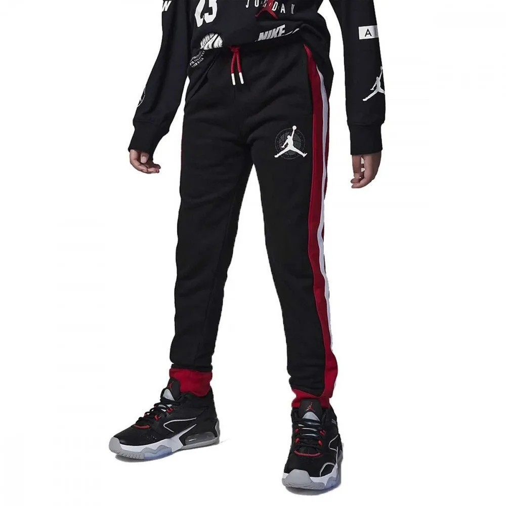 Nike Pantaloni Con Polsino Jordan Gym 23 Nero Bambino