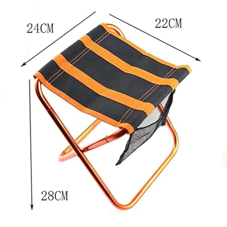 NXYJD Sedie da Pesca all’aperto Picnic Camping Leggero Sgabello Pieghevole Leggero Leggero Panno Portatile Panno in Alluminio St