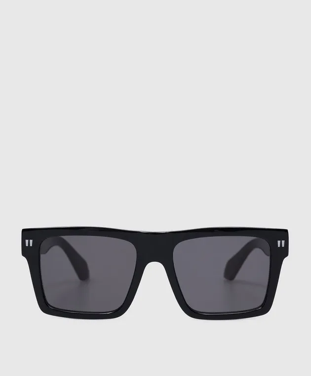 Off-White Occhiali da sole Lawton neri OERI109S24PLA001