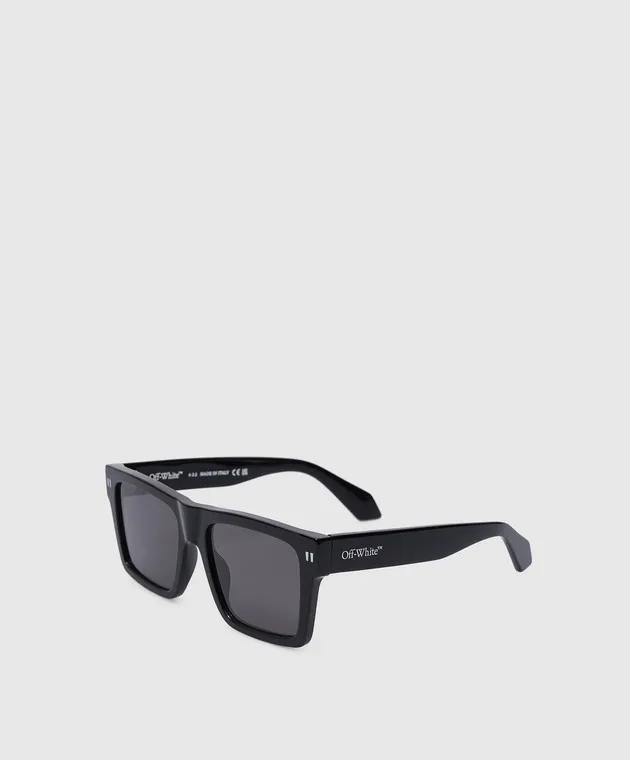 Off-White Occhiali da sole Lawton neri OERI109S24PLA001