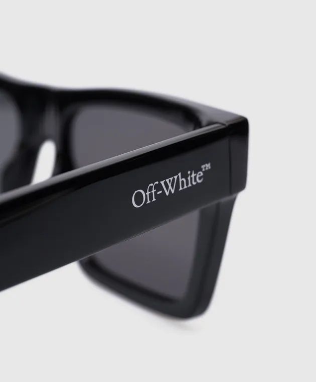 Off-White Occhiali da sole Lawton neri OERI109S24PLA001