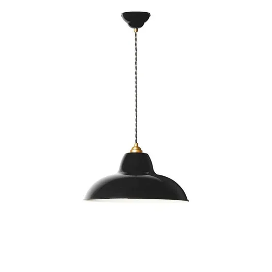 Original 1227 Midi Wide Brass Lampada a Sospensione Jet Black - Anglepoise | Acquista online