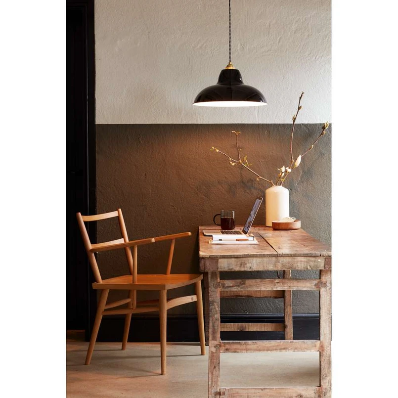 Original 1227 Midi Wide Brass Lampada a Sospensione Jet Black - Anglepoise | Acquista online