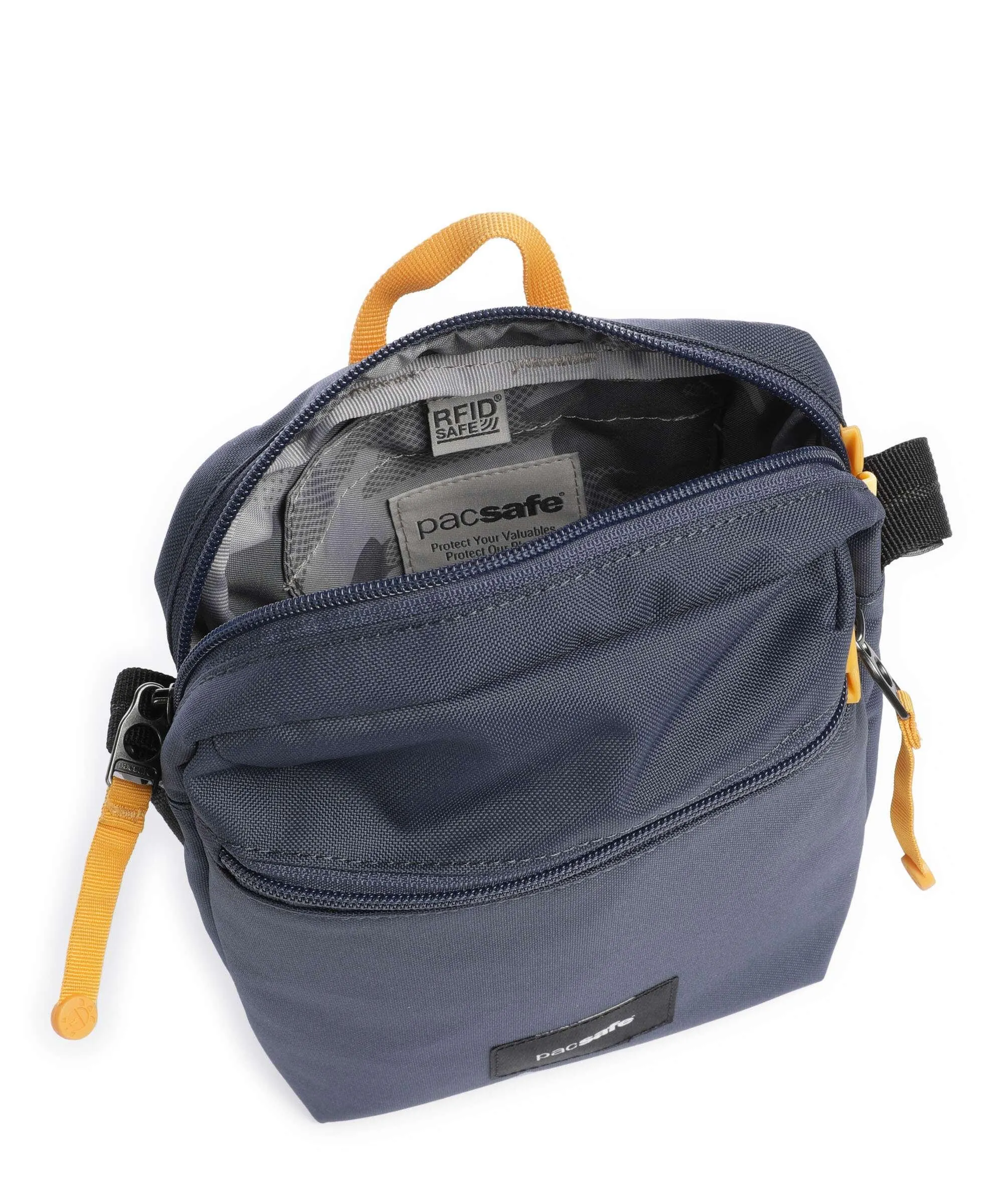  Pacsafe Go Festival Borsa a tracolla poliestere riciclato blu scuro  