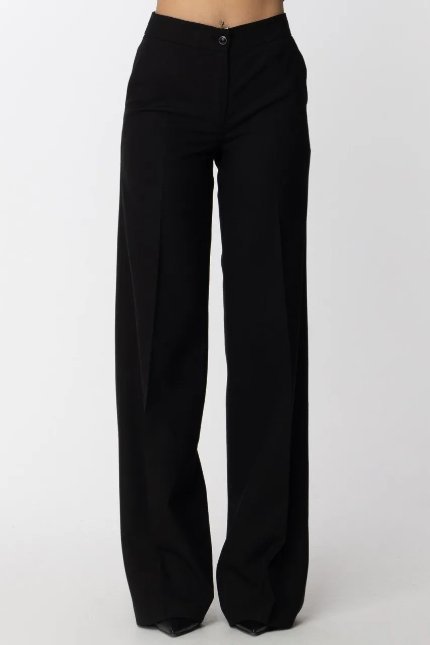 Pantaloni ampi Nero