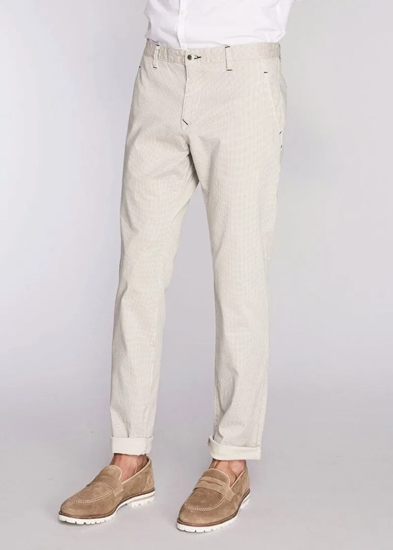 Pantaloni chino in cotone stretch