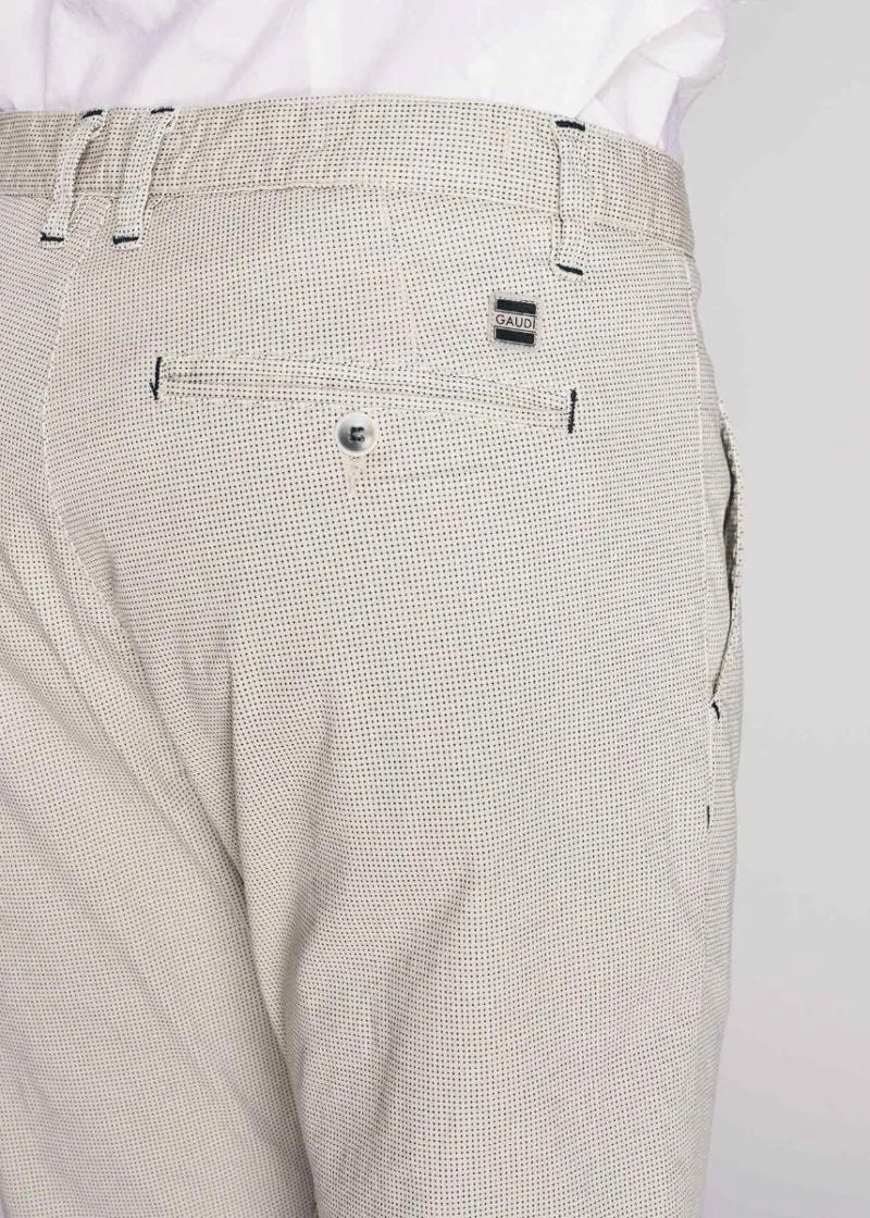 Pantaloni chino in cotone stretch