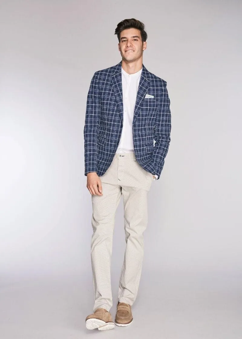 Pantaloni chino in cotone stretch