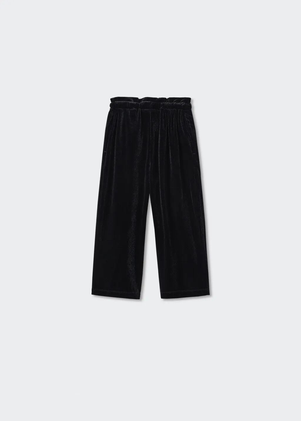 Pantaloni culotte velluto
