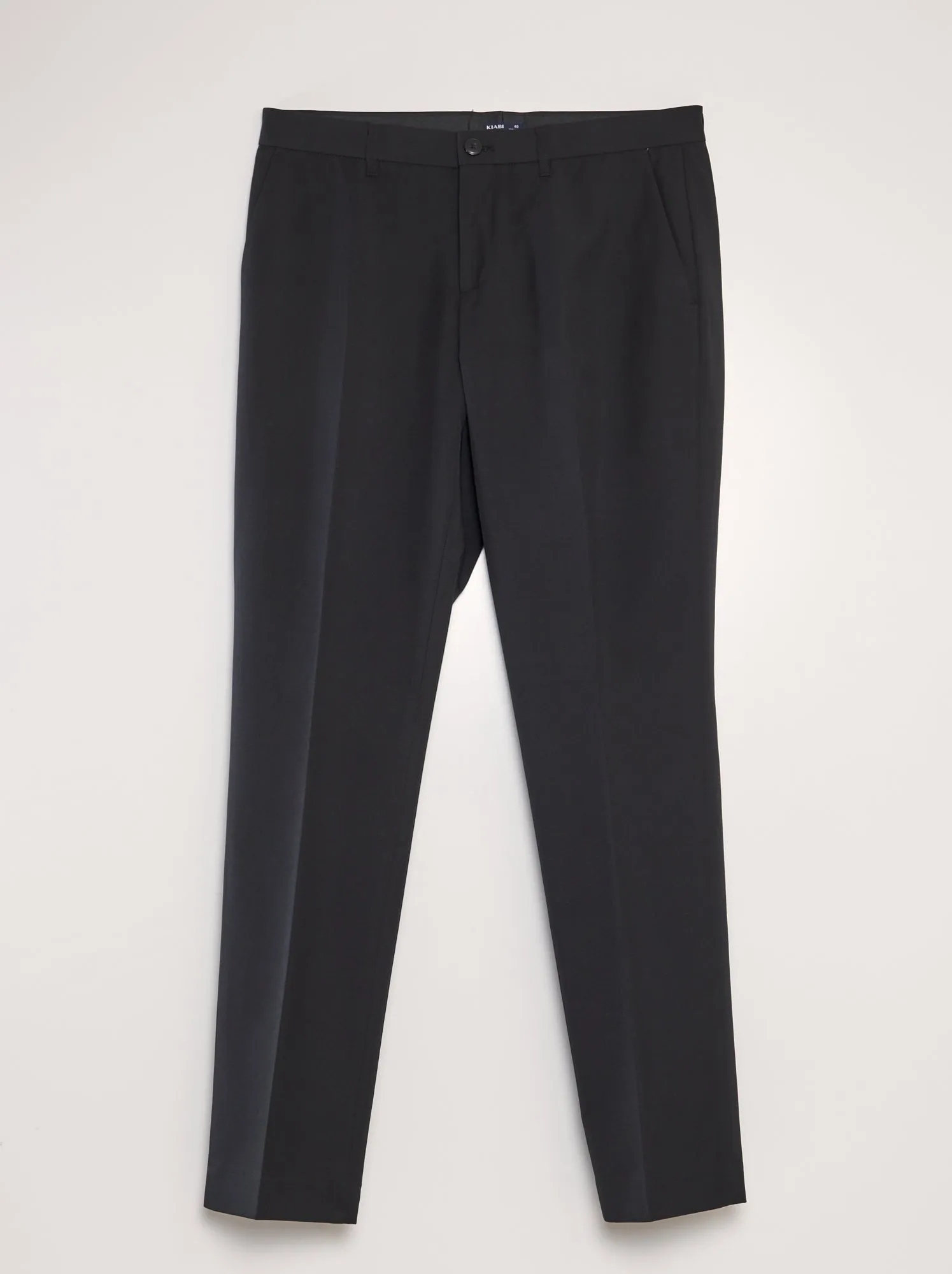 Pantaloni da completo slim - nero