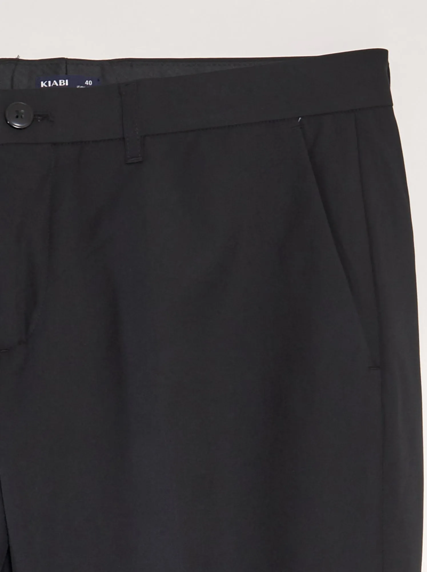 Pantaloni da completo slim - nero