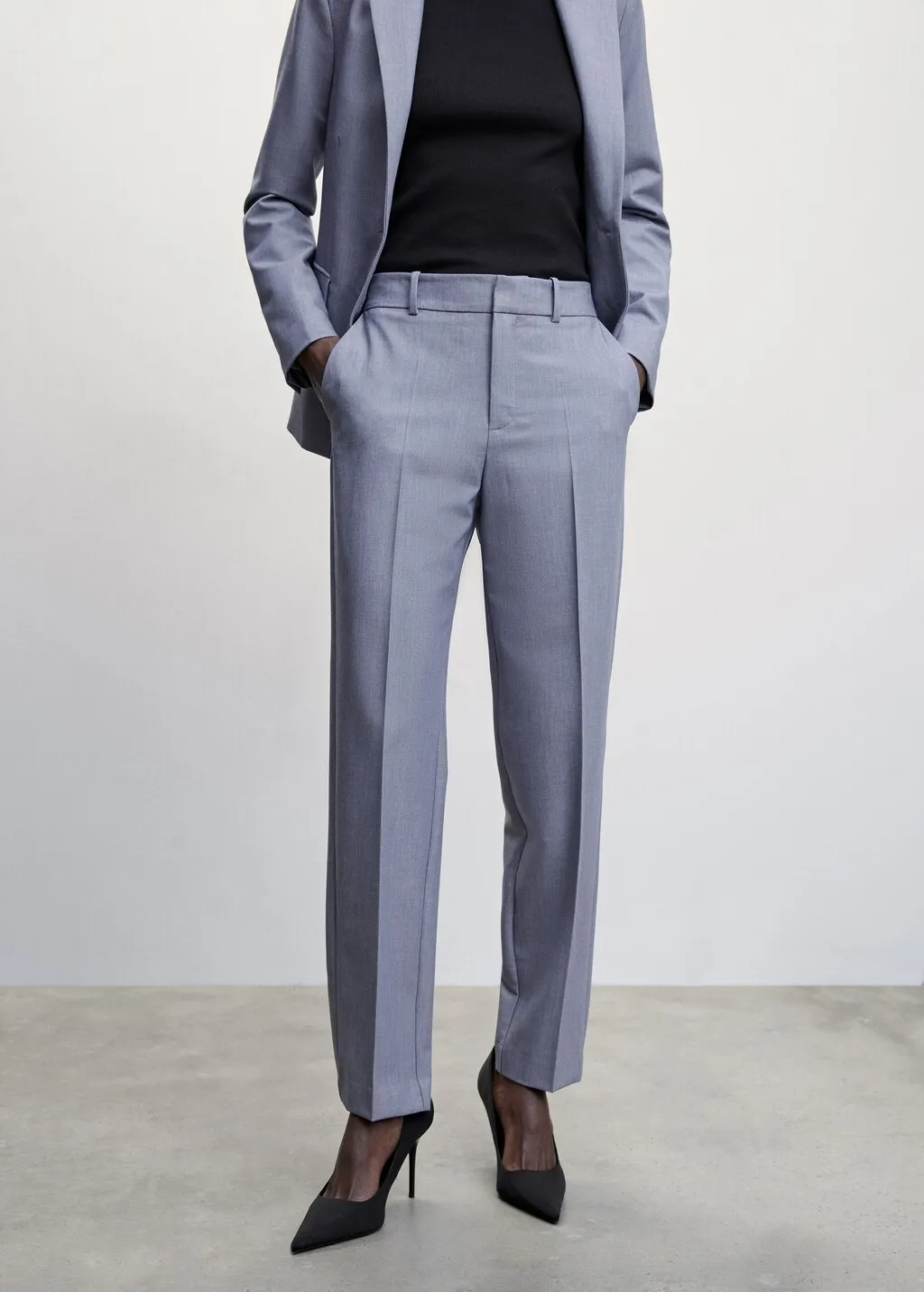 Pantaloni diritti completo