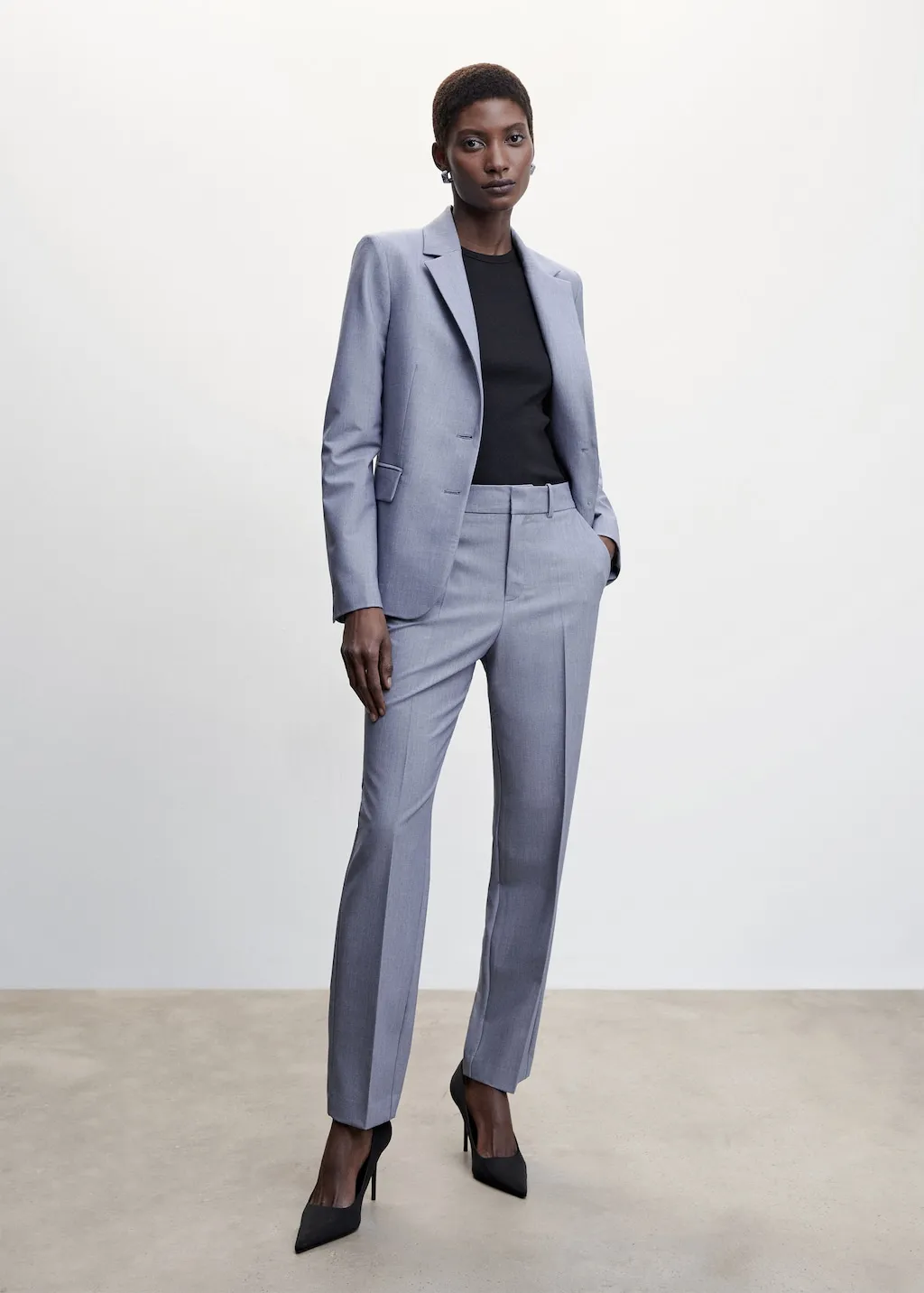 Pantaloni diritti completo