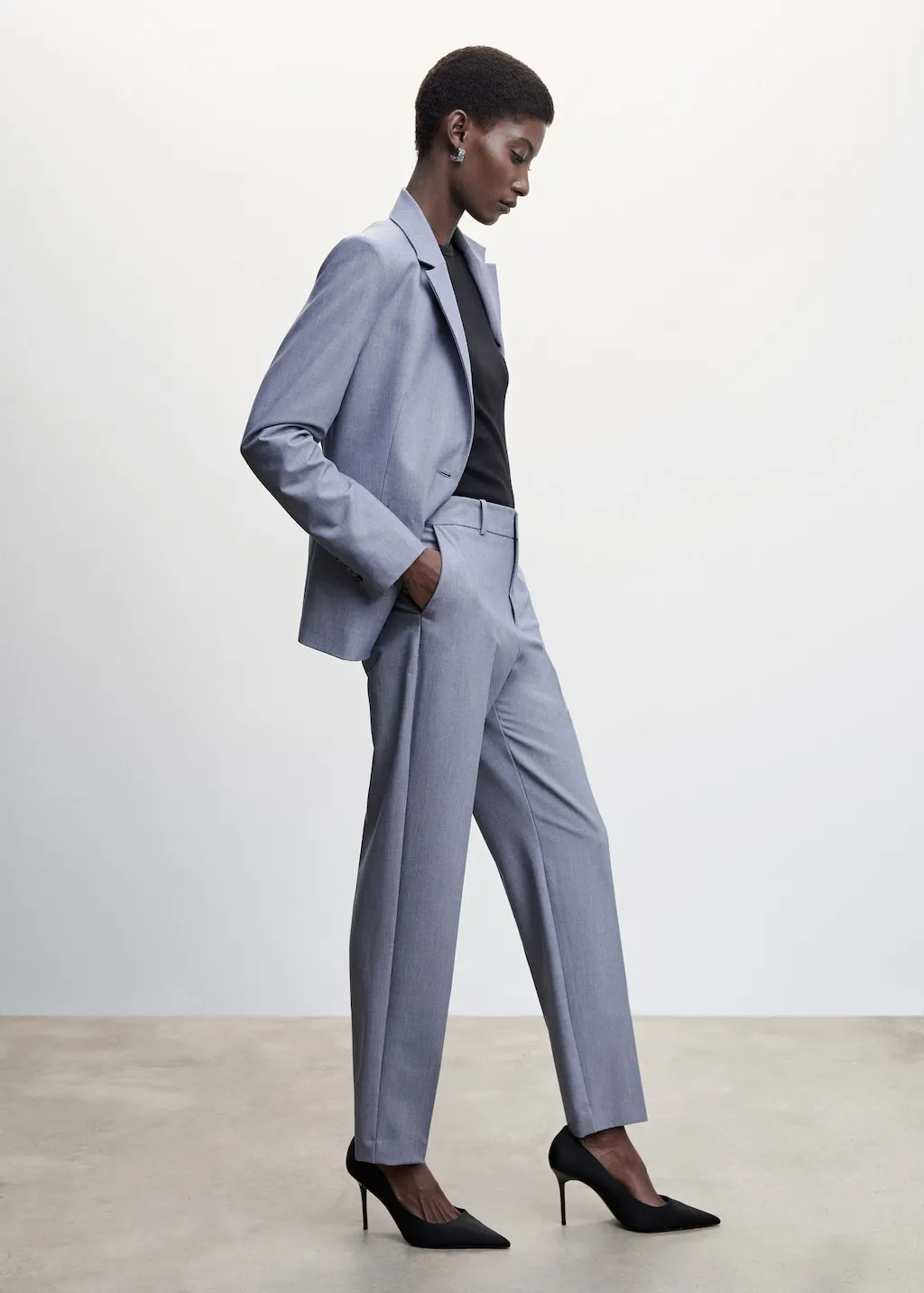 Pantaloni diritti completo