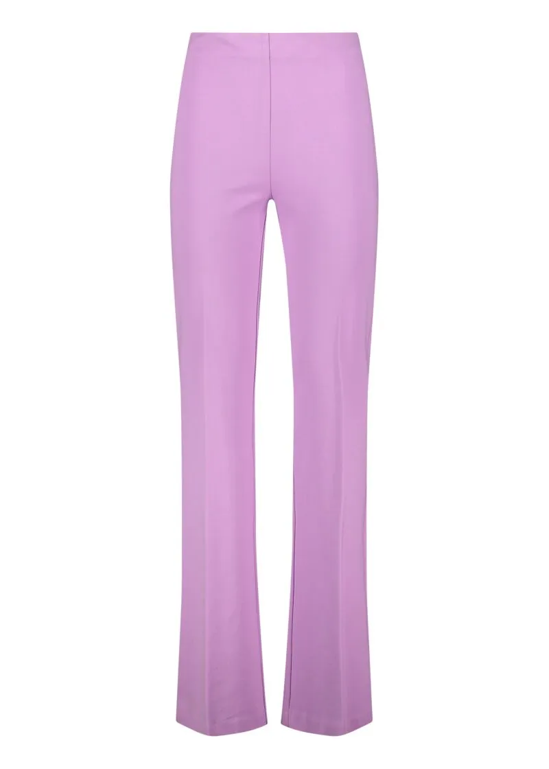 Pantaloni flare stretch