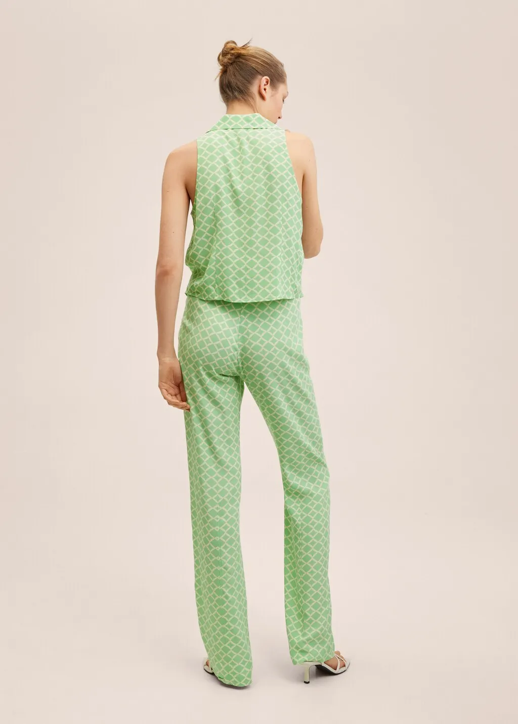 Pantaloni fluidi stampati