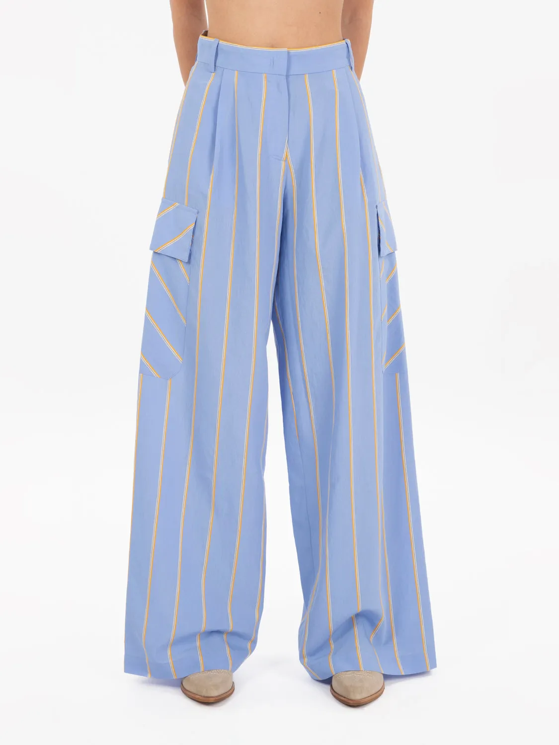 Pantaloni Gracia barcelonazul
