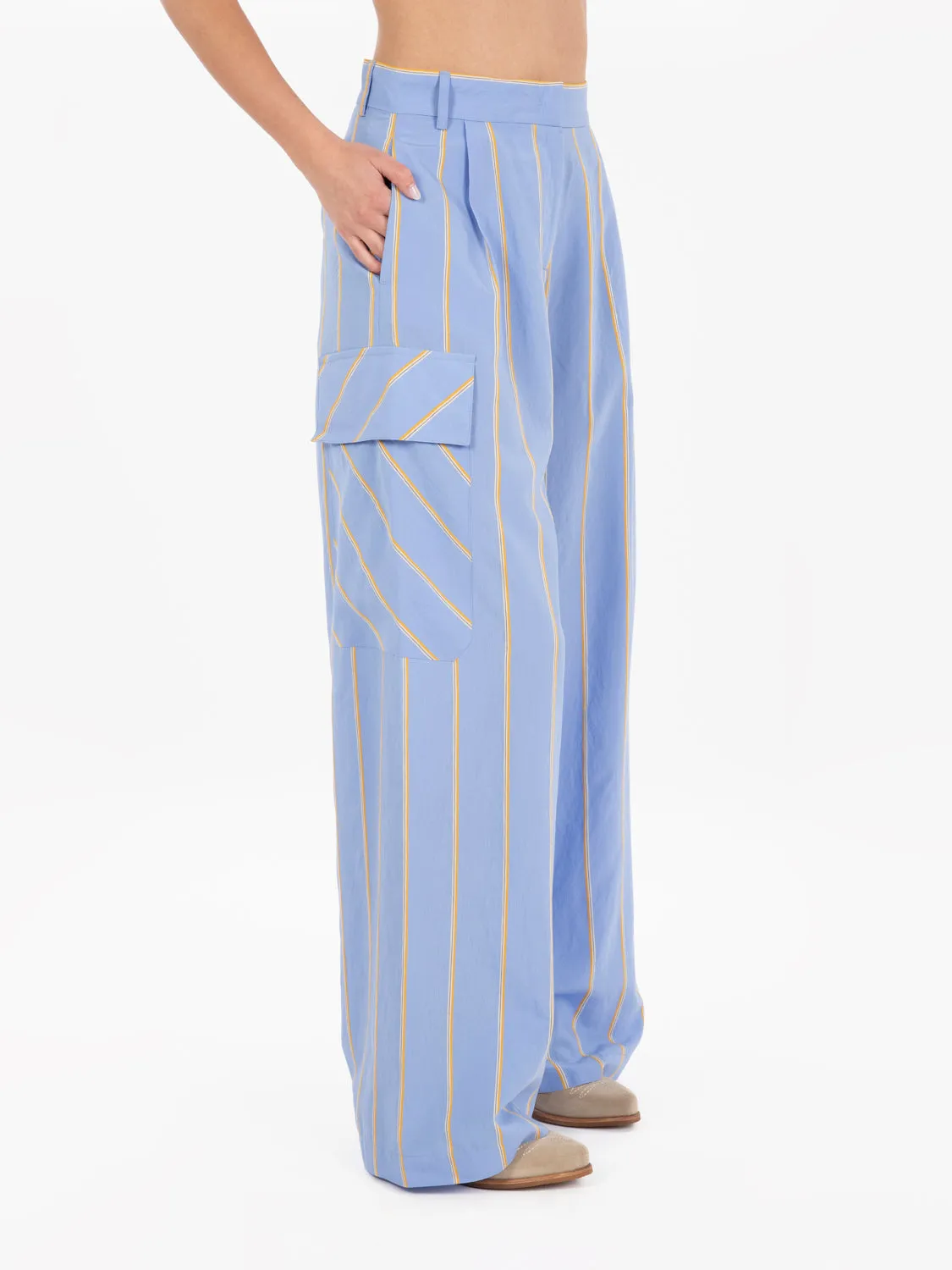 Pantaloni Gracia barcelonazul