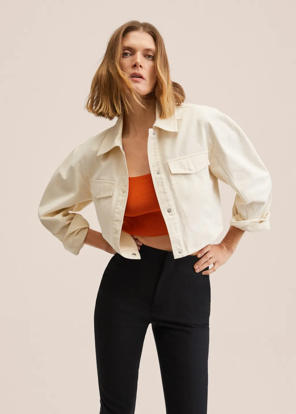Pantaloni skinny spacchi