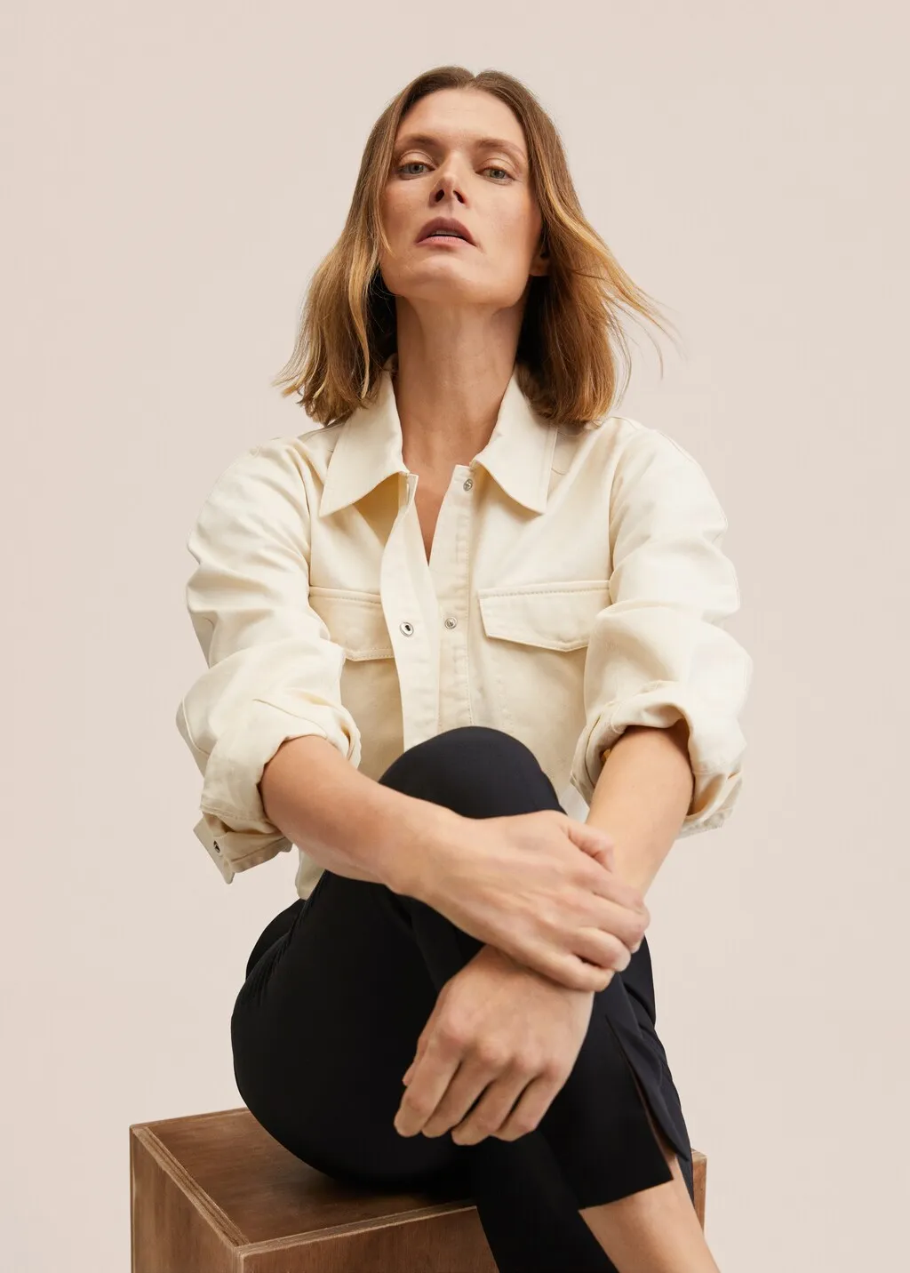 Pantaloni skinny spacchi