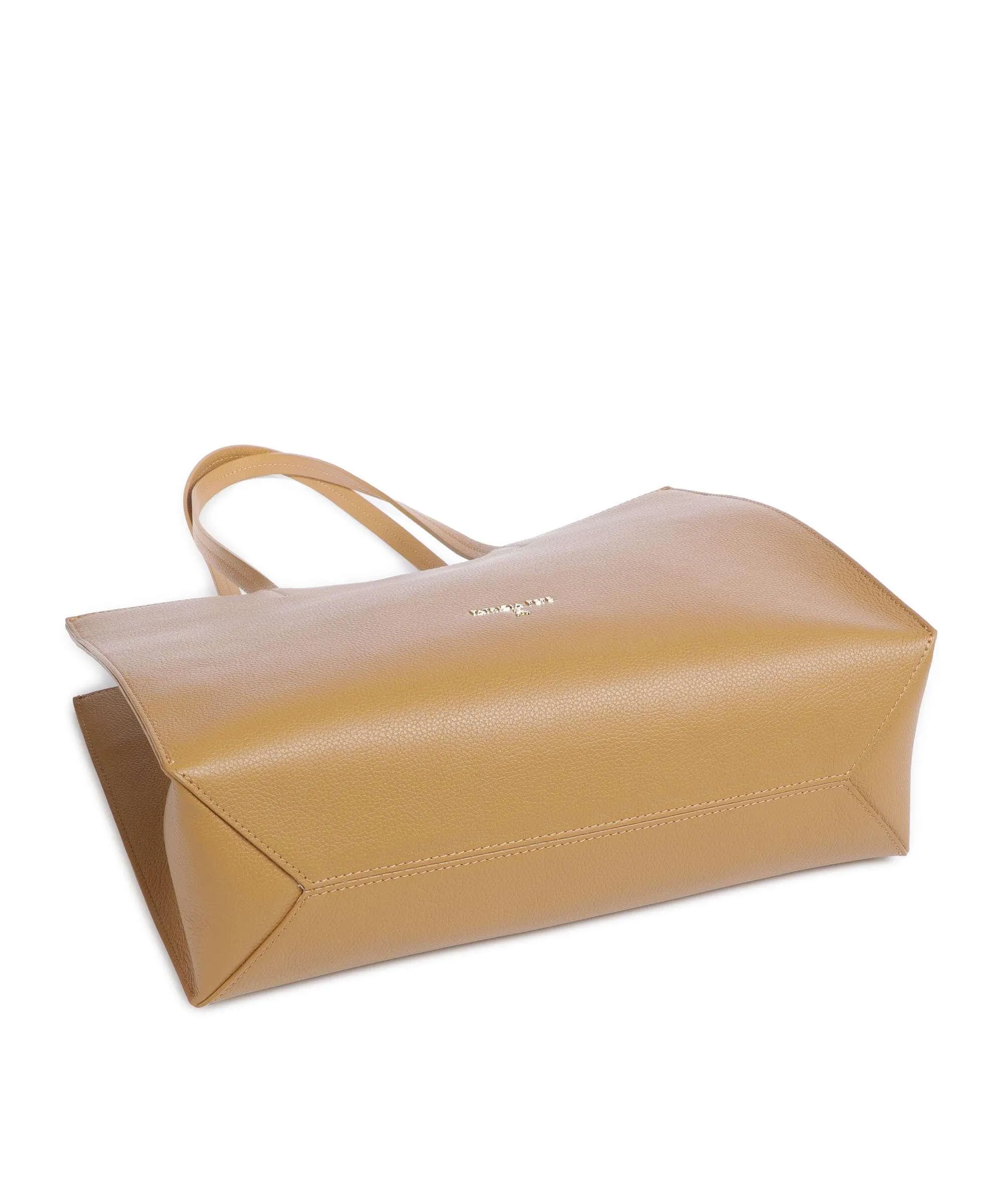  Patrizia Pepe Borsa shopper pelle granulata marrone chiaro  