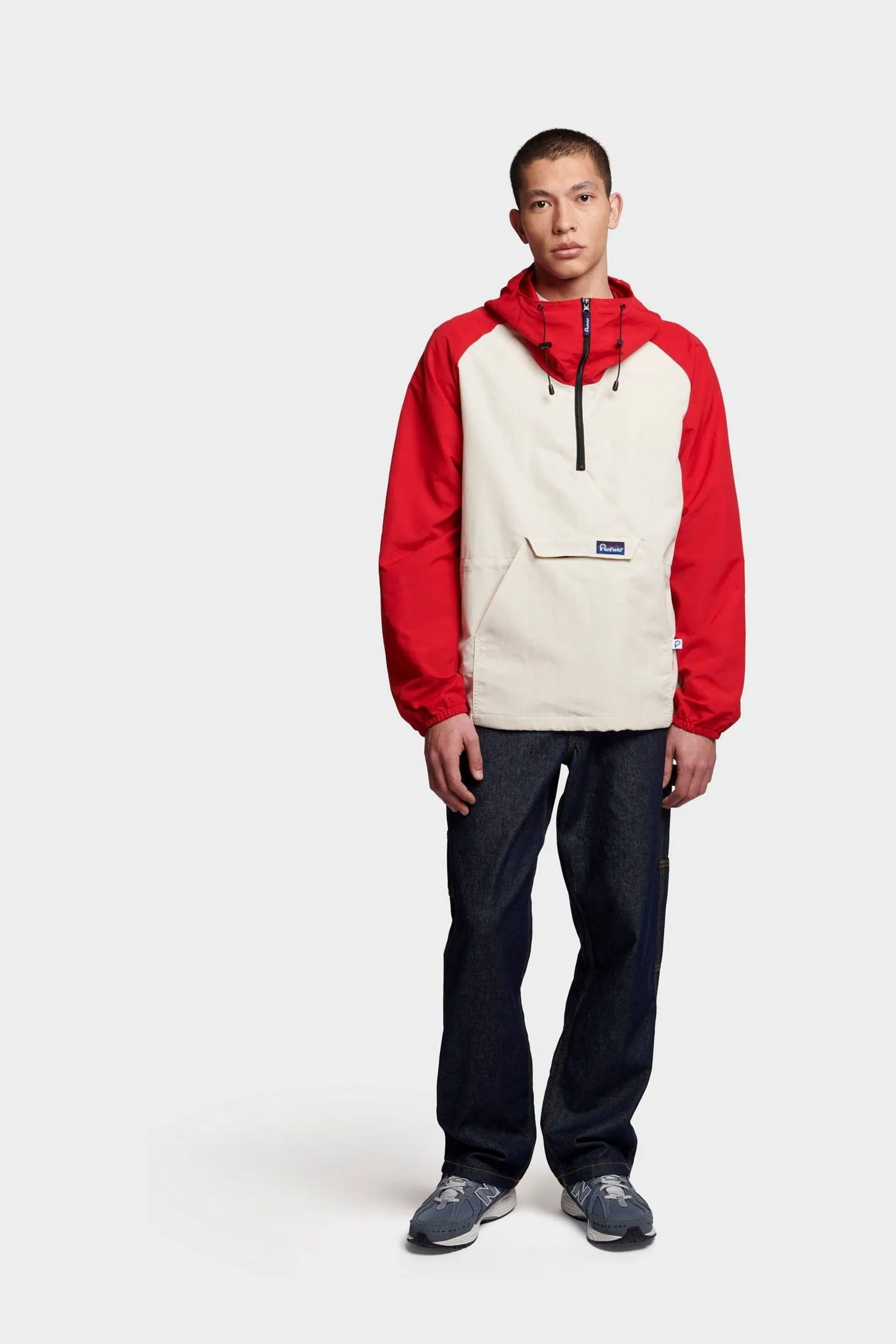 Penfield Uomo Rosso - Giacca impermeabile e antivento