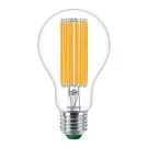Philips MASTER LEDbulb E27 Pera Filamento Chiara 7.3W 1535lm - 840 Bianco Freddo | Sostitutiva 100W