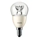Philips MASTER LEDluster E14 Sferica Corona Chiara 8W 806lm - 822-827 Dim to Warm | Dimmerabile - Sostitutiva 60W