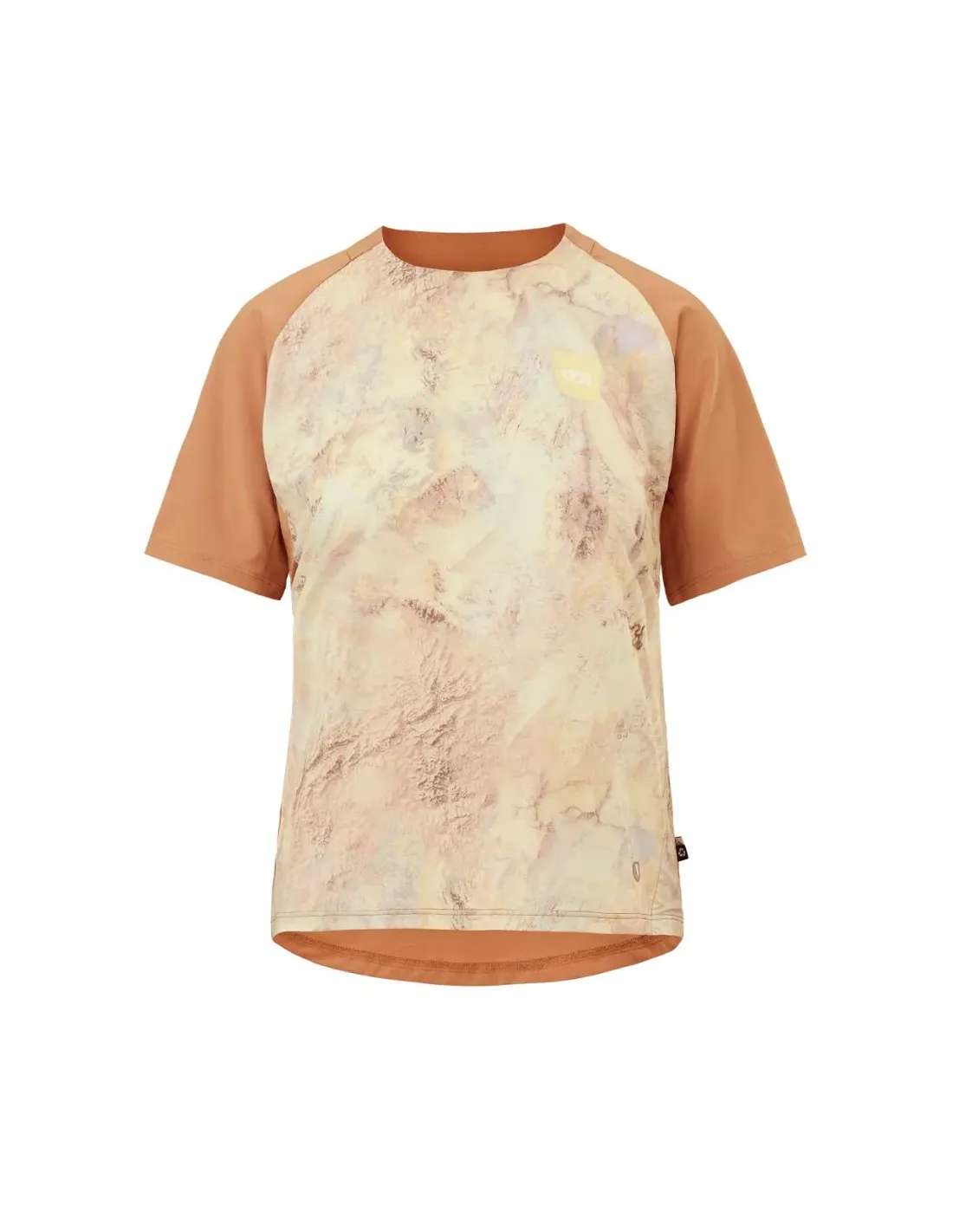 Picture Organic Ice Flow Printed Tech Tee Geology Cream