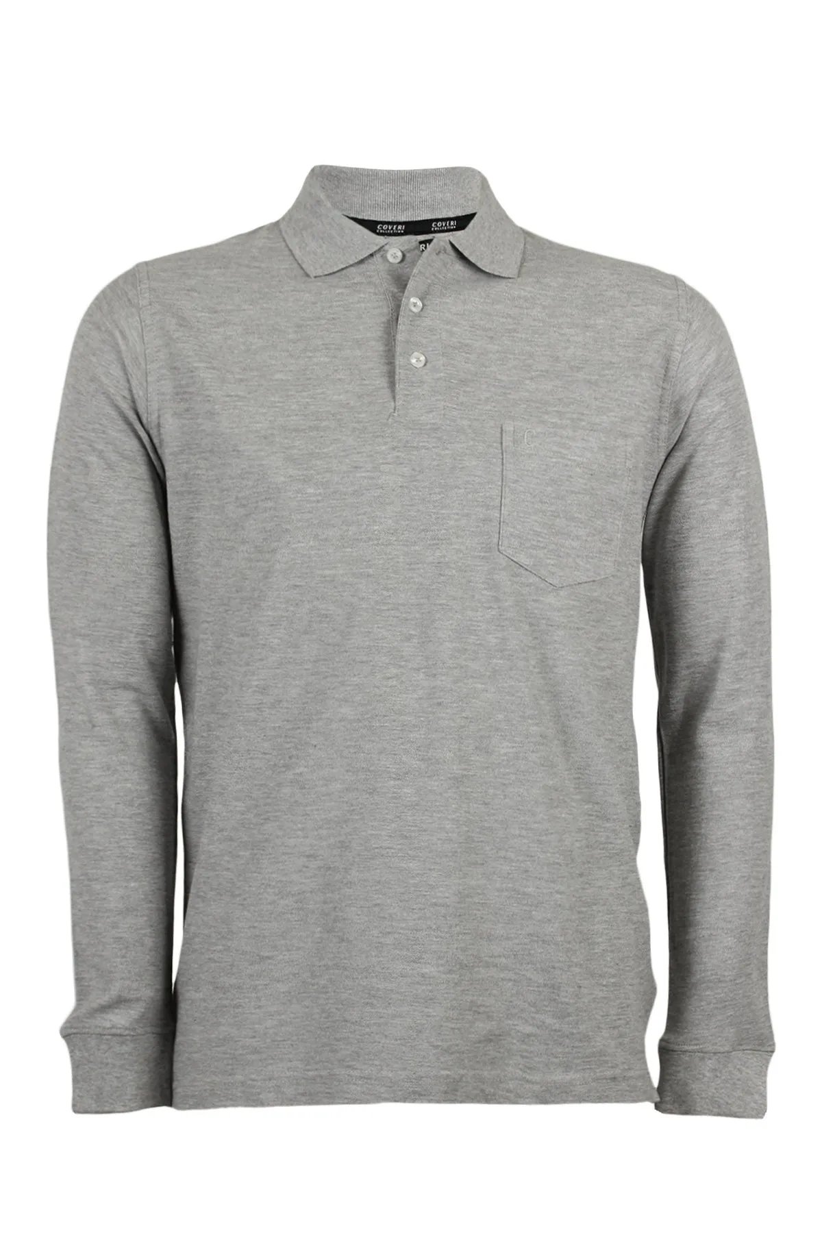 Polo manica lunga in tinta unita Coveri Collection