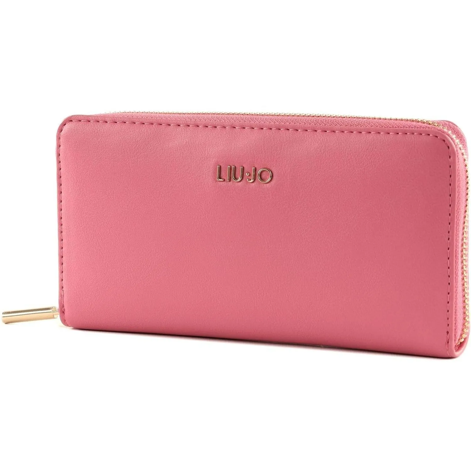 Portafoglio LIU JO Donna XL ZIP AROUND Rosa