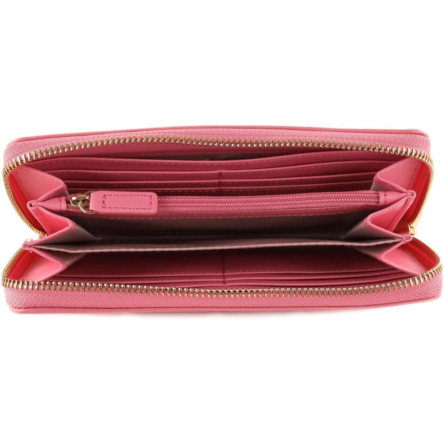 Portafoglio LIU JO Donna XL ZIP AROUND Rosa