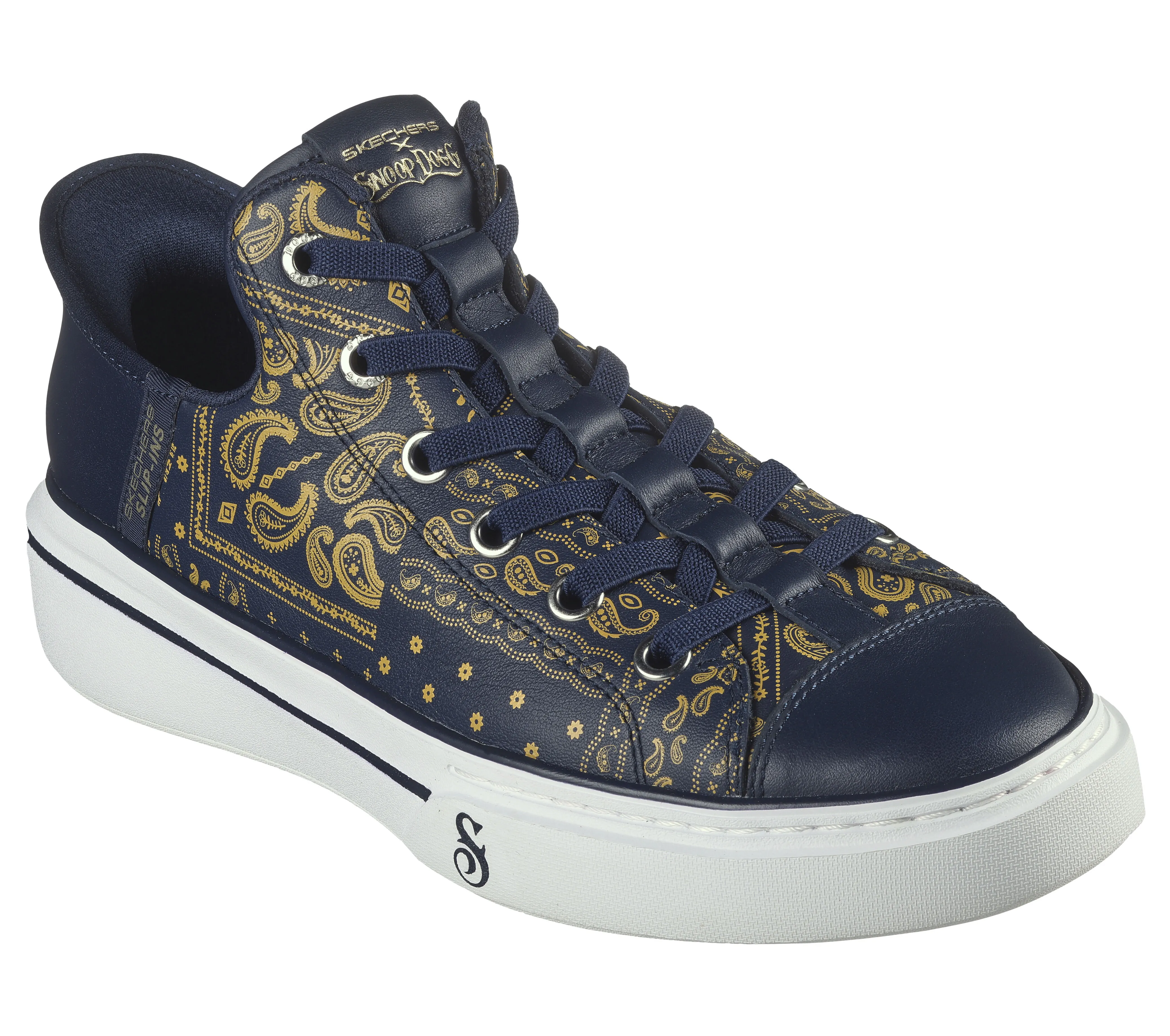 Premium Leather Slip-ins Snoop One - Double G