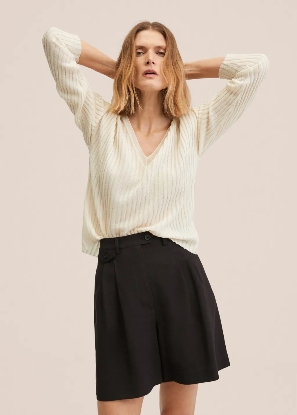 Pullover maglia sottile oversize