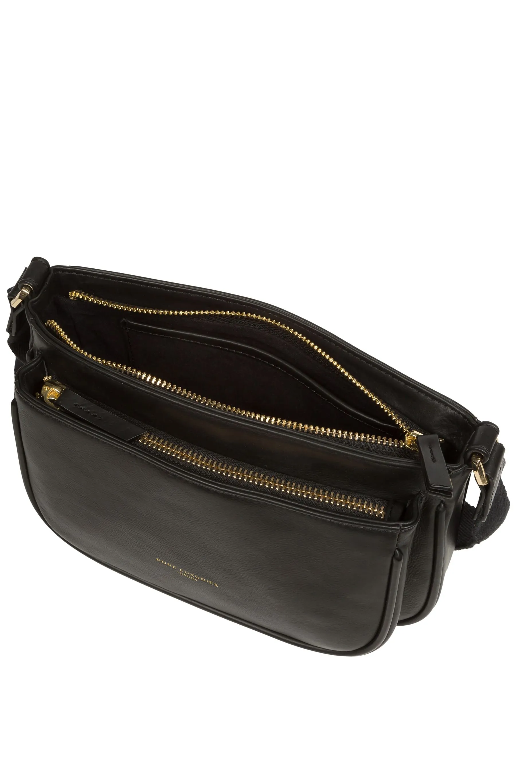 Pure Luxuries London Bree - Borsa a tracolla in pelle nappa    