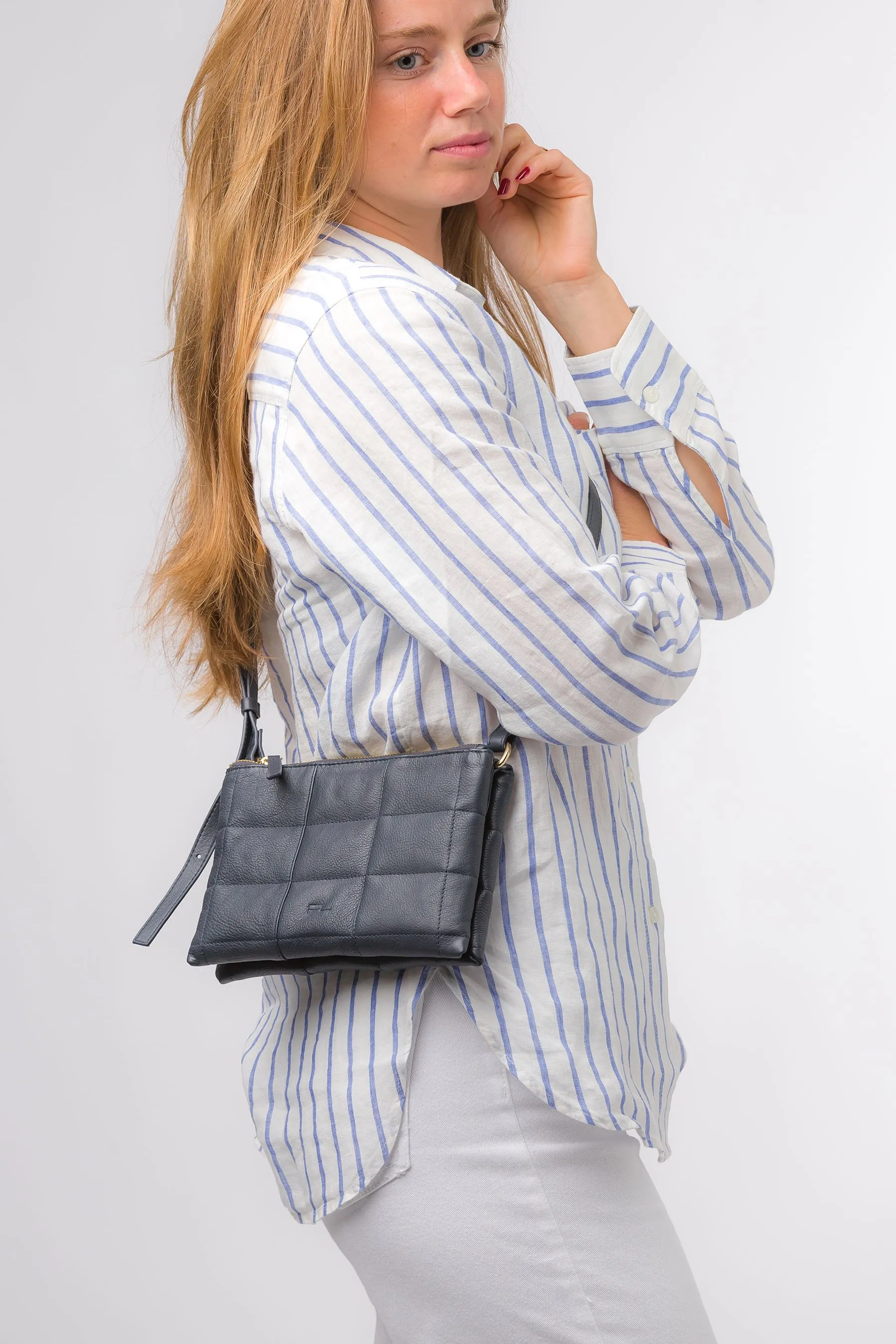 Pure Luxuries London - Carmen - Borsa a tracolla in pelle nappa    