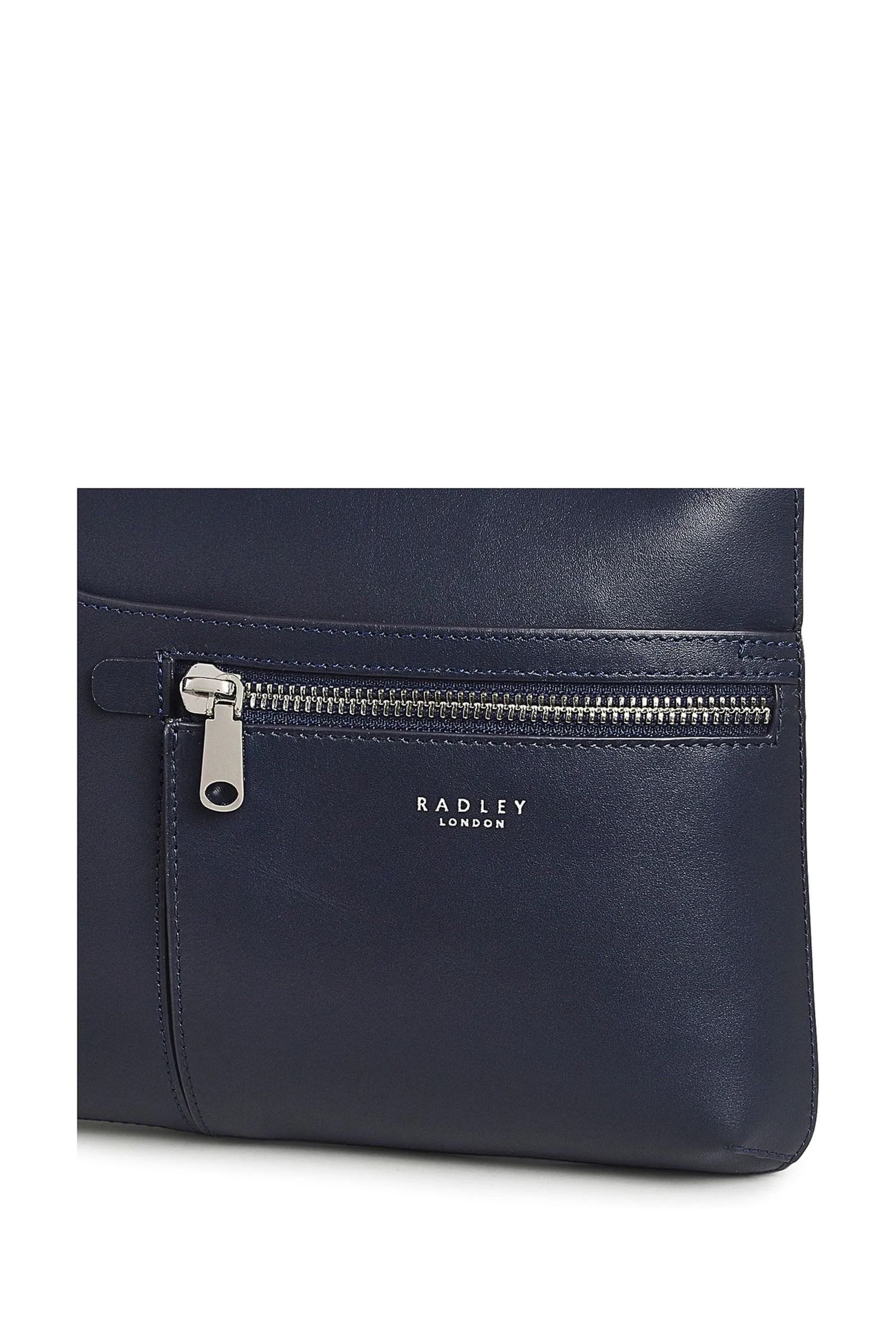 Radley London - Blu piccola - Borse a tracolla iconica con zip in alto e Borsa