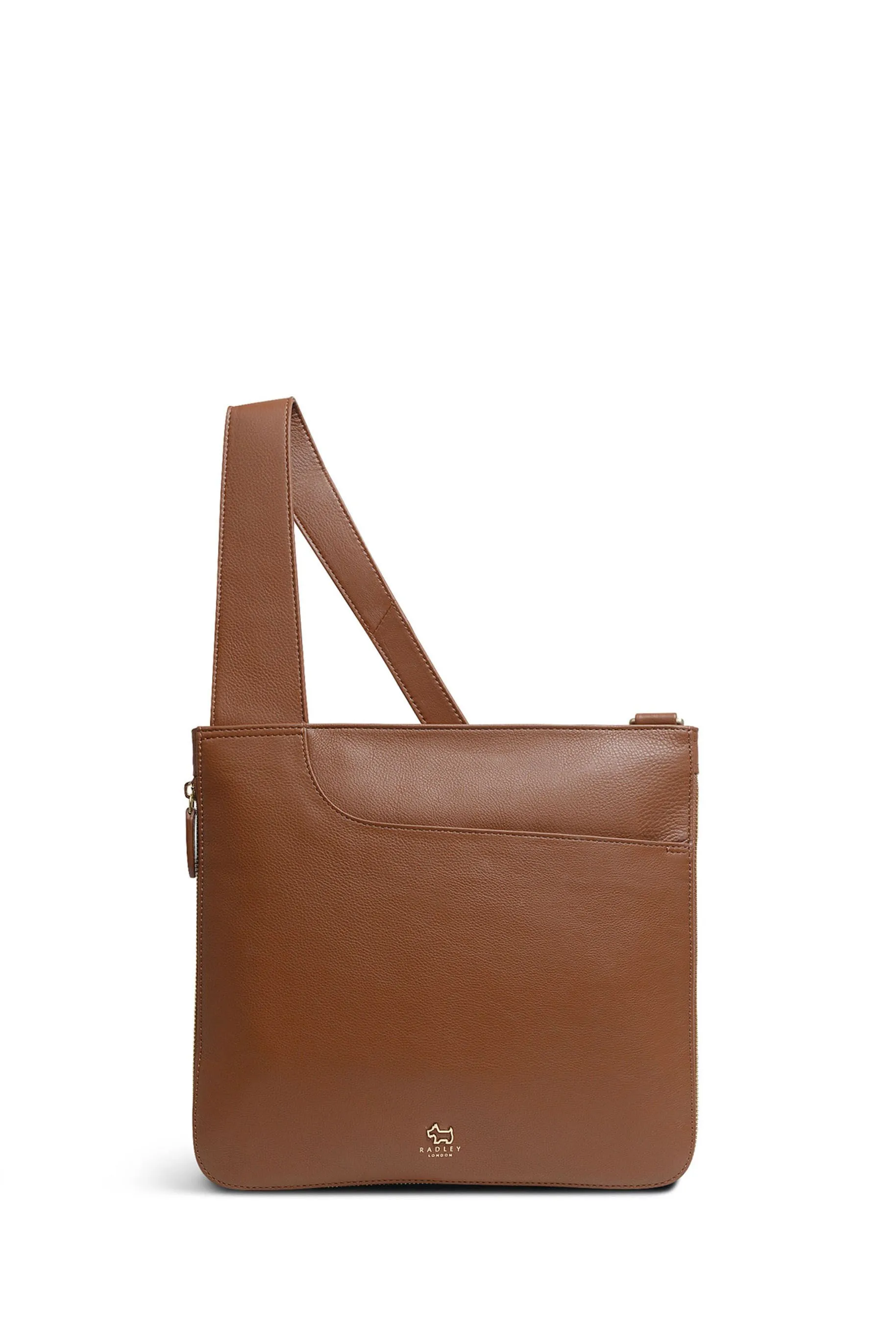 Radley London - Borsa a tracolla grande con zip su tre lati e tasche