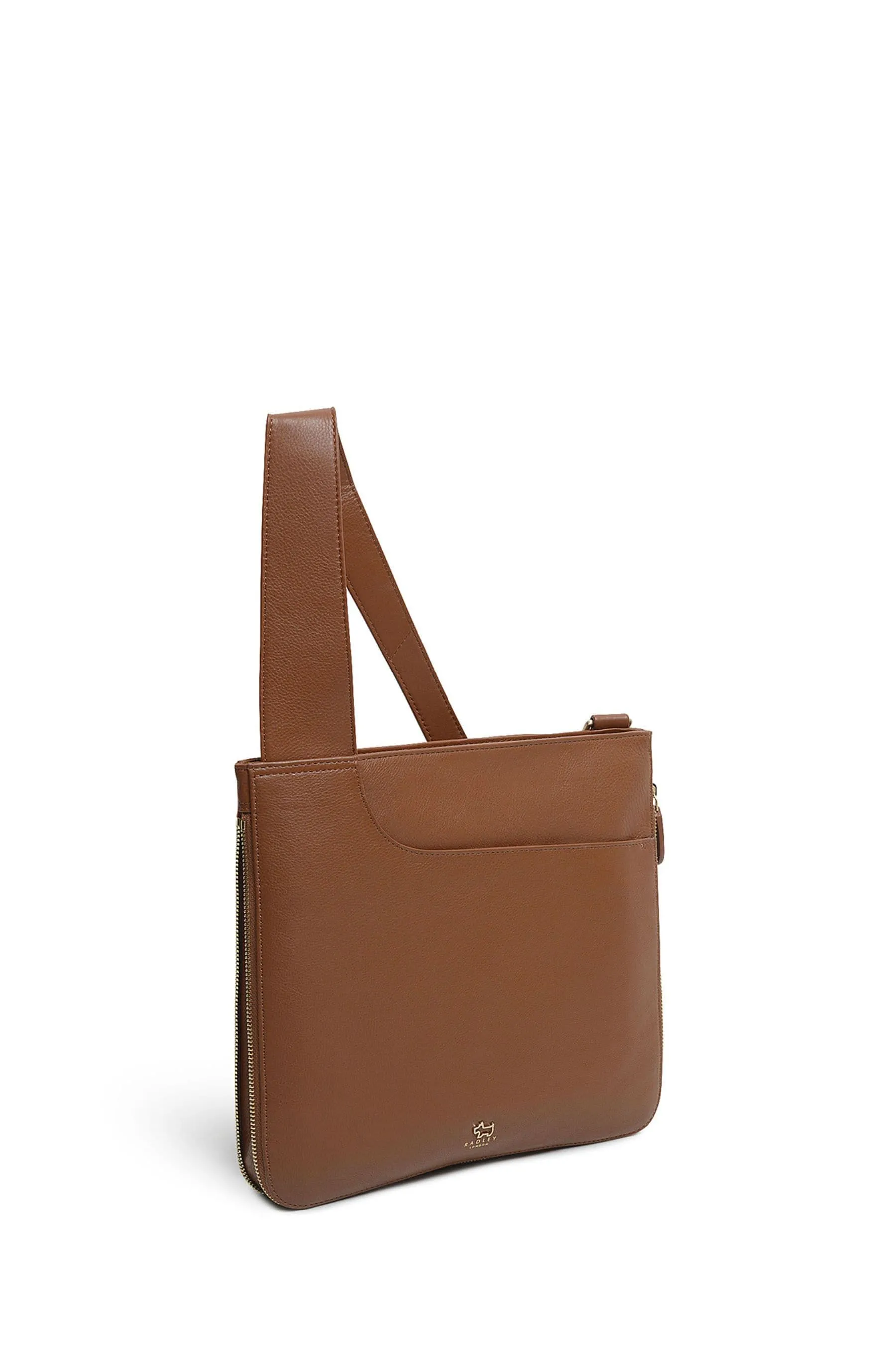 Radley London - Borsa a tracolla grande con zip su tre lati e tasche
