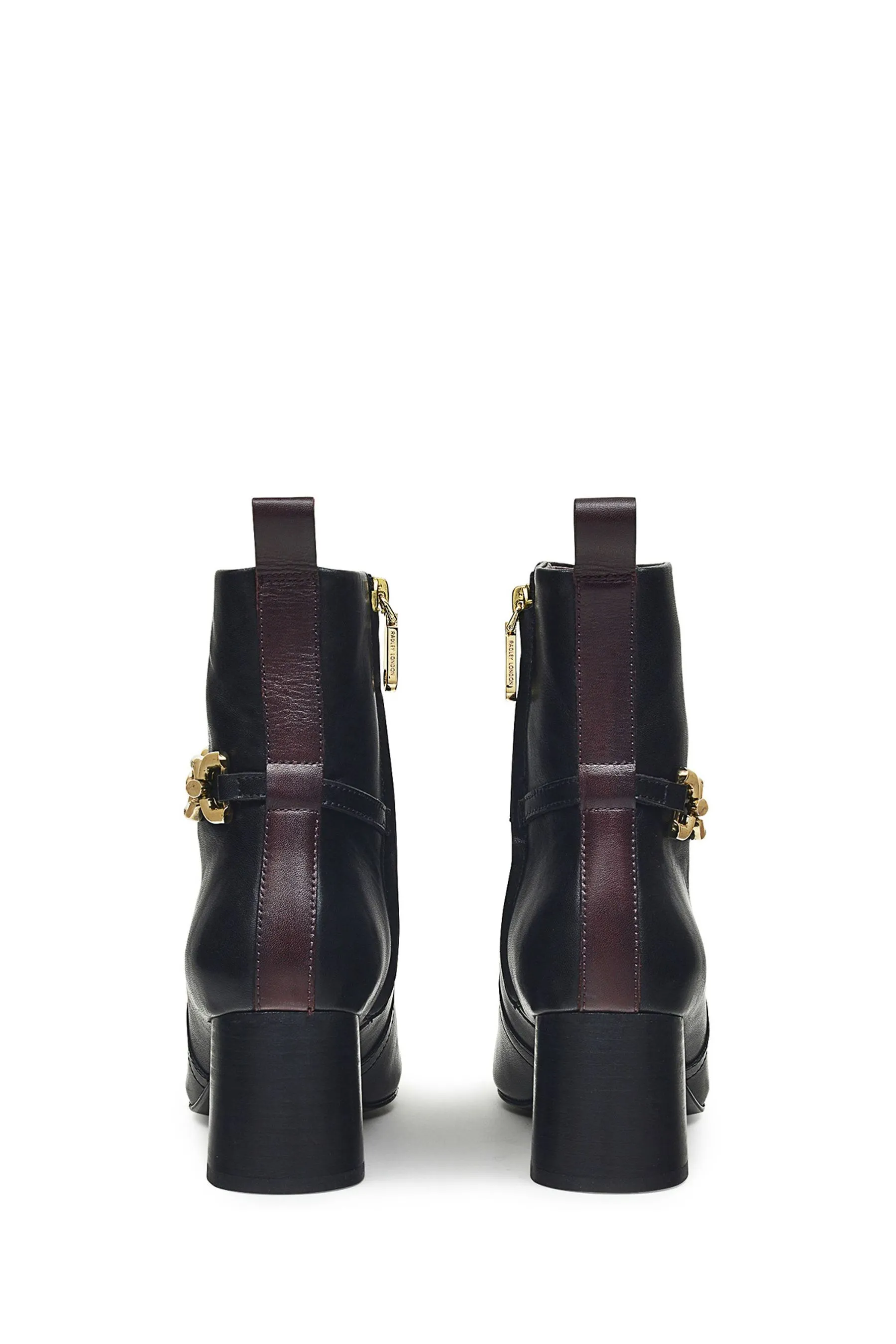 Radley London - Cavendish - Nero alla caviglia con catena spessa - Stivali