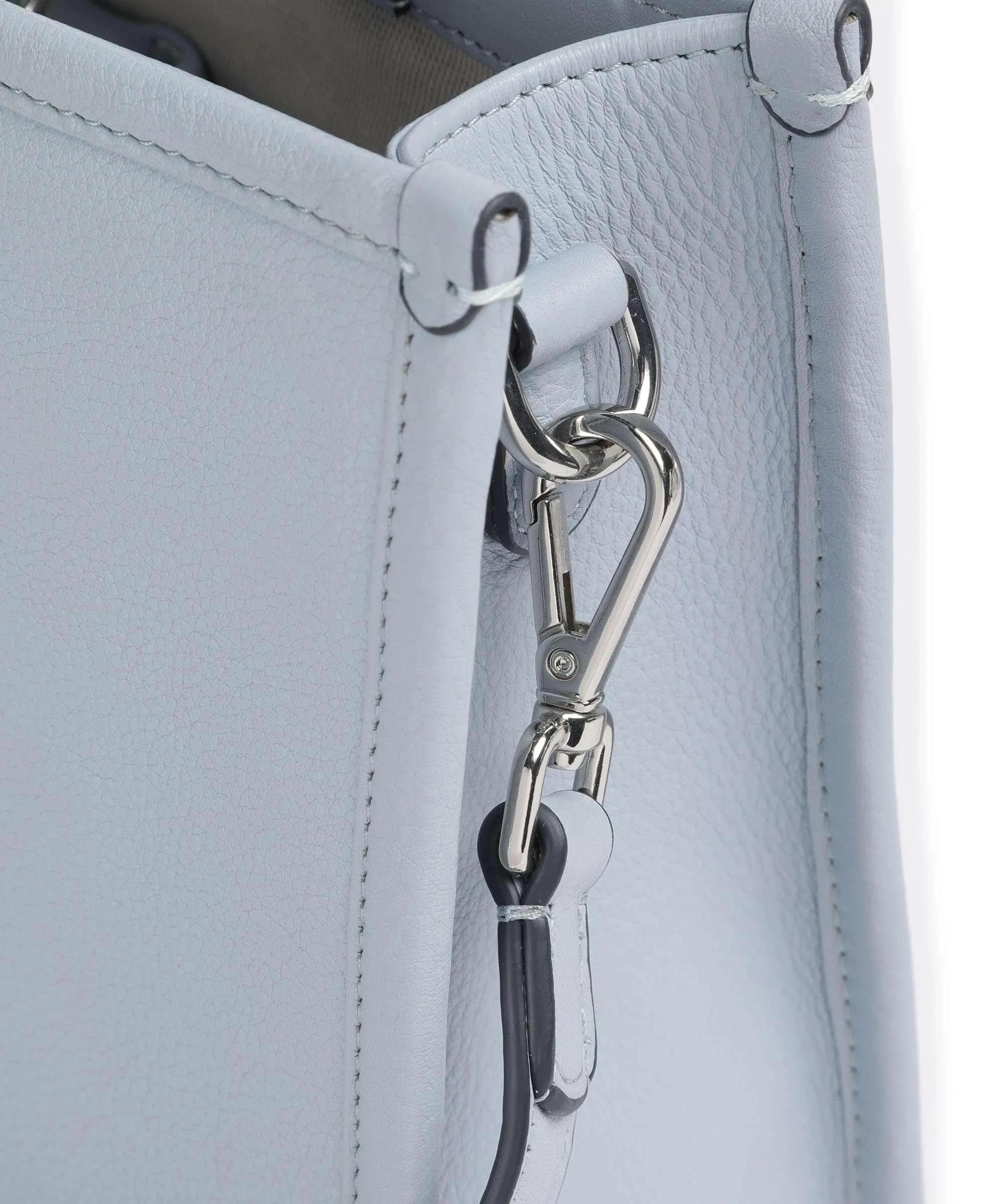  Radley London Into the Woods Editions Borsa a mano pelle di vacchetta grana blu chiaro  