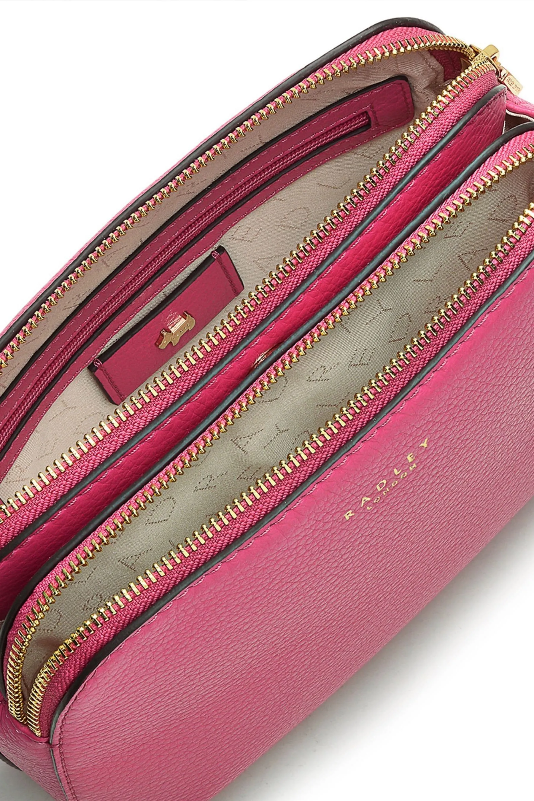Radley London Rosa - Dukes Place - Borsa a tracolla media con zip in alto