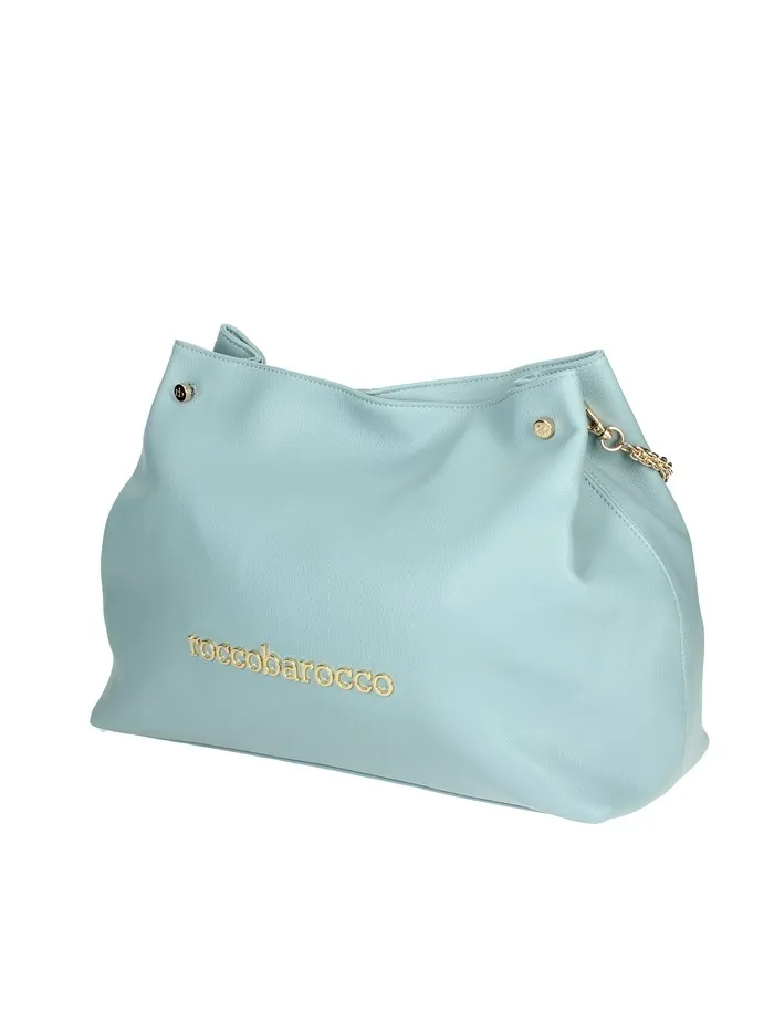 ROCCOBAROCCO  BORSA A SPALLA RBRB11402 CELESTE