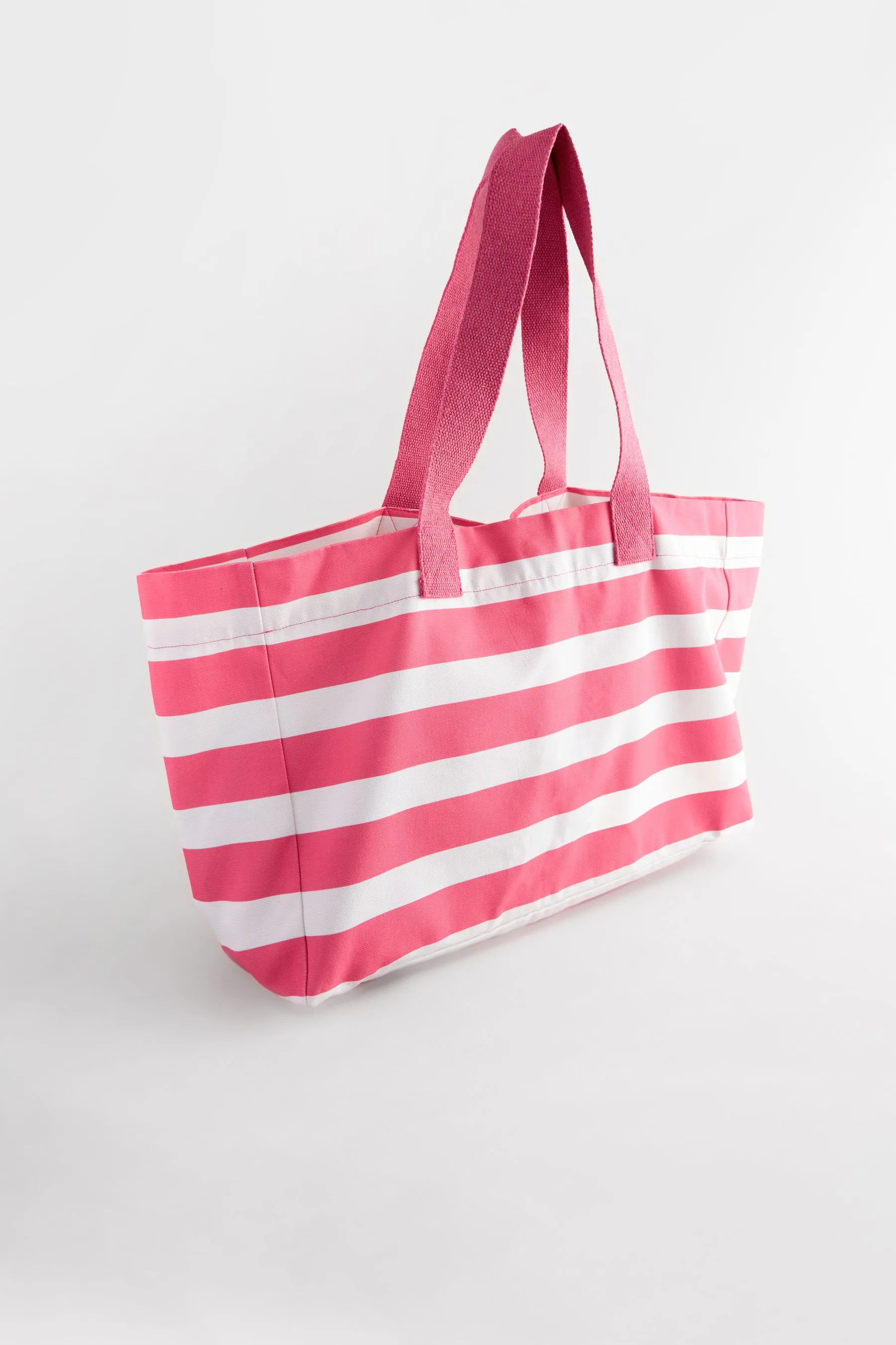 Rosa a righe  - Borsa da spiaggia