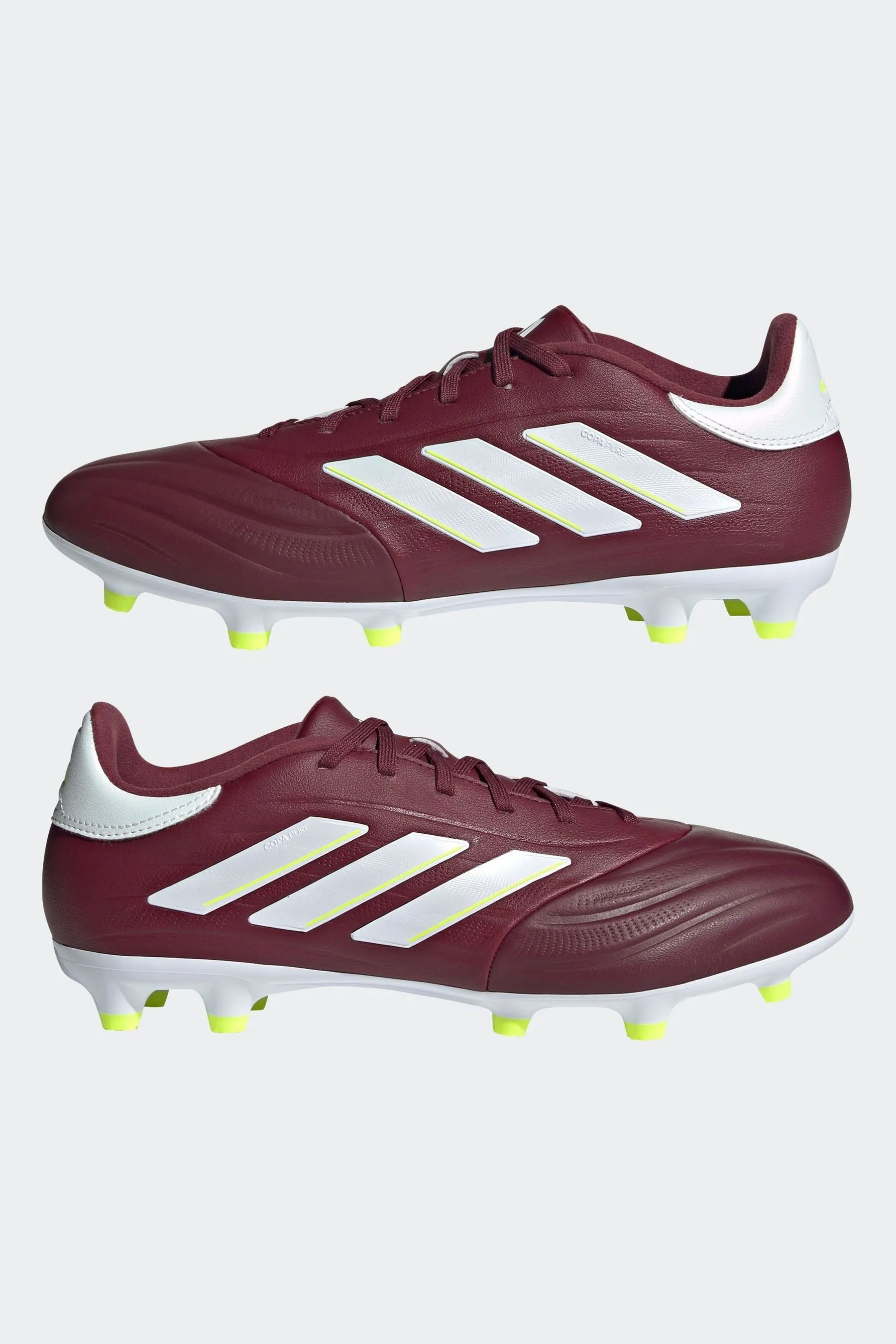 Rosso/Bianco/pallone da calcio adidas - Copa Pure II League - Stivali per adulti per terreni duri