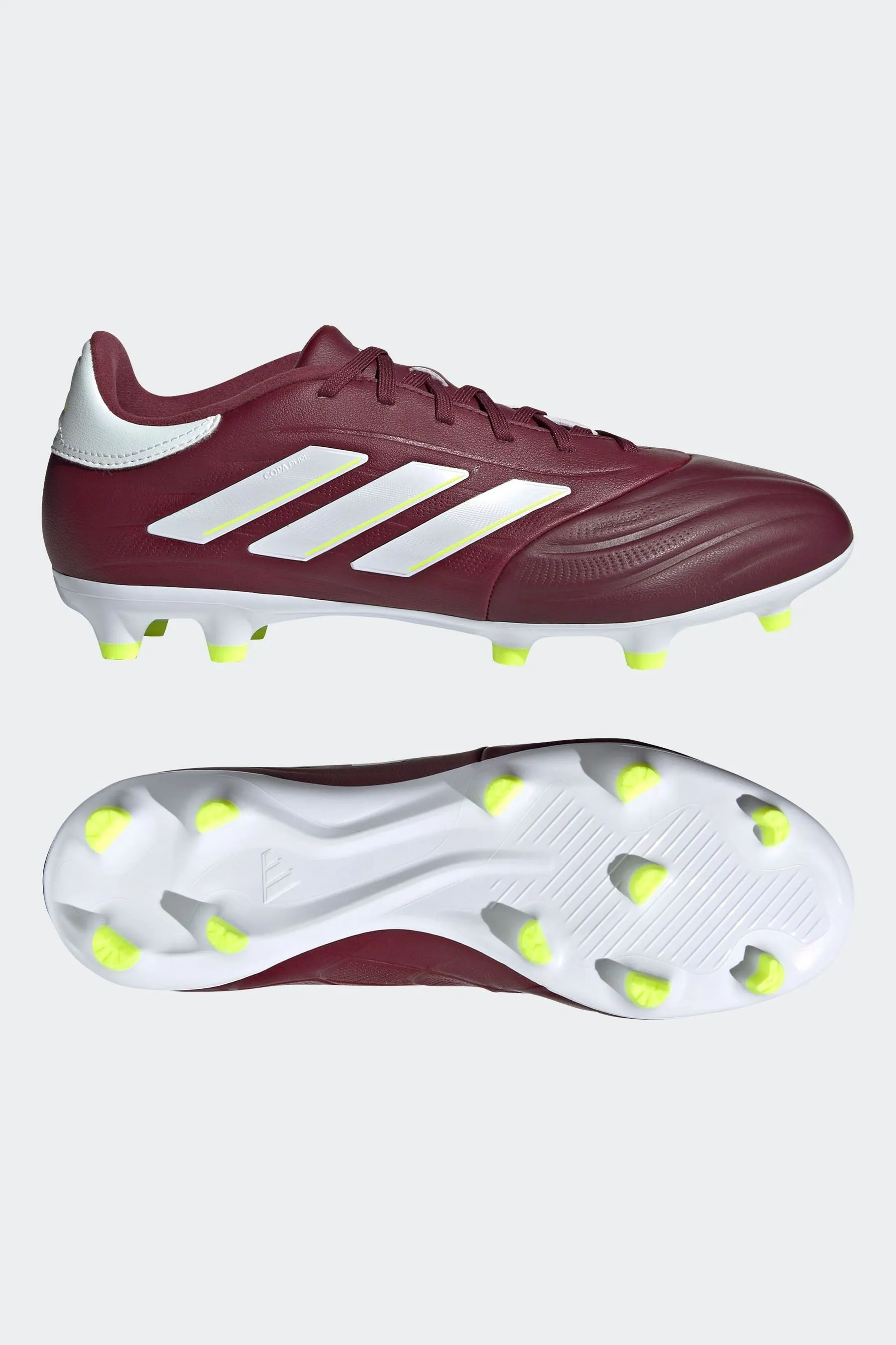Rosso/Bianco/pallone da calcio adidas - Copa Pure II League - Stivali per adulti per terreni duri