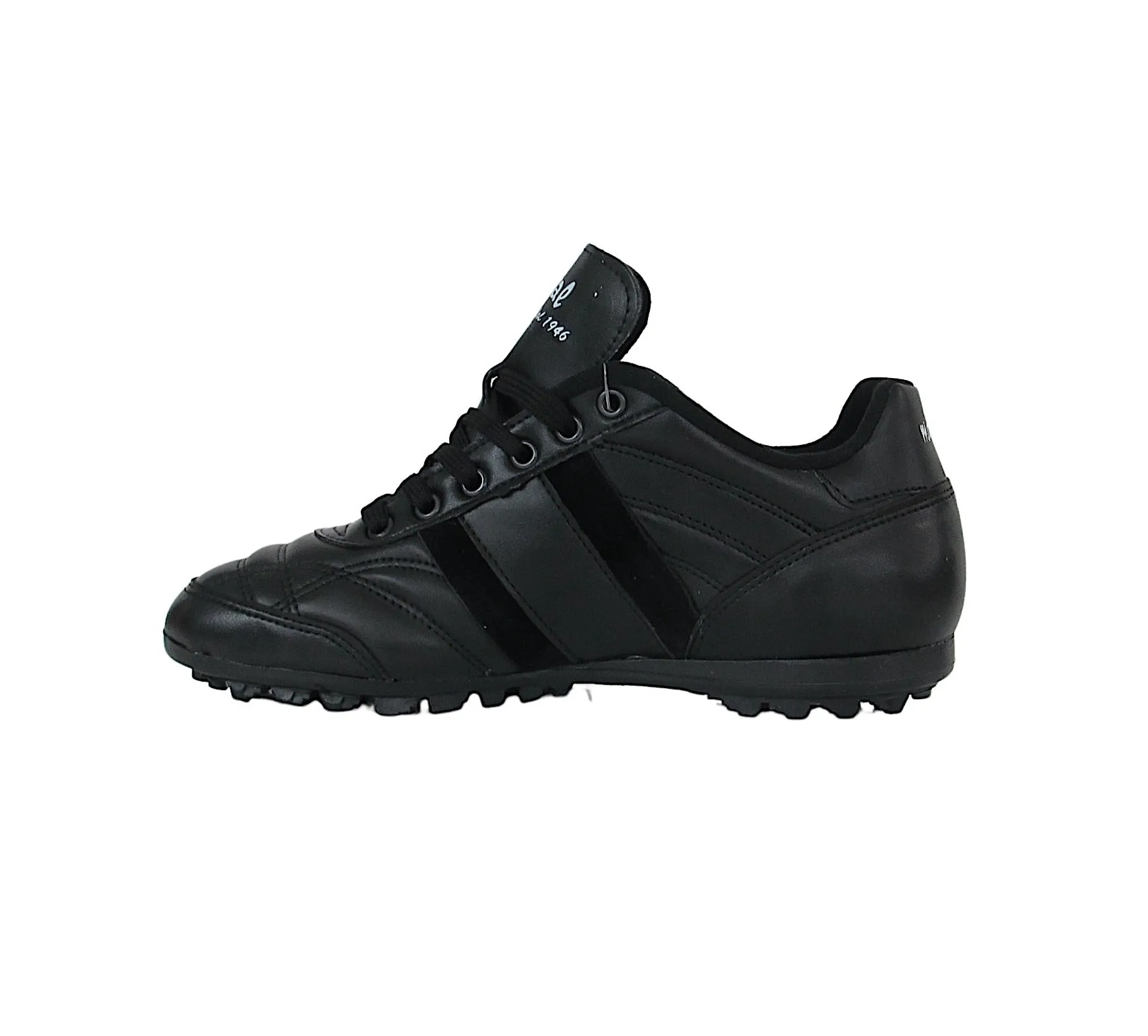 RYAL scarpe calcetto turf pelle vitello CLASSICO TOP TURF NERO luglio 2022
