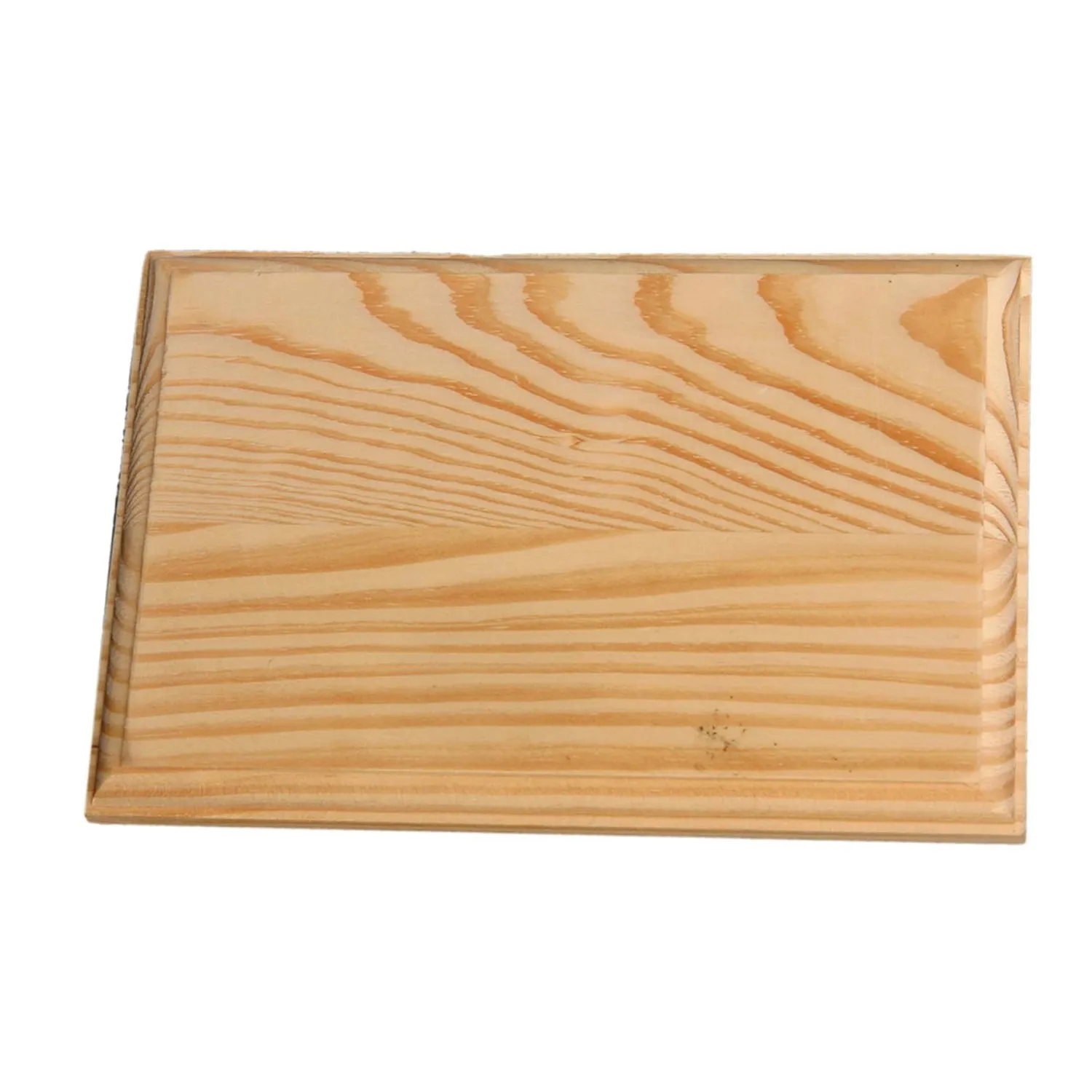 Sagoma in legno rettangolare 17,5x13x1,5 cm
