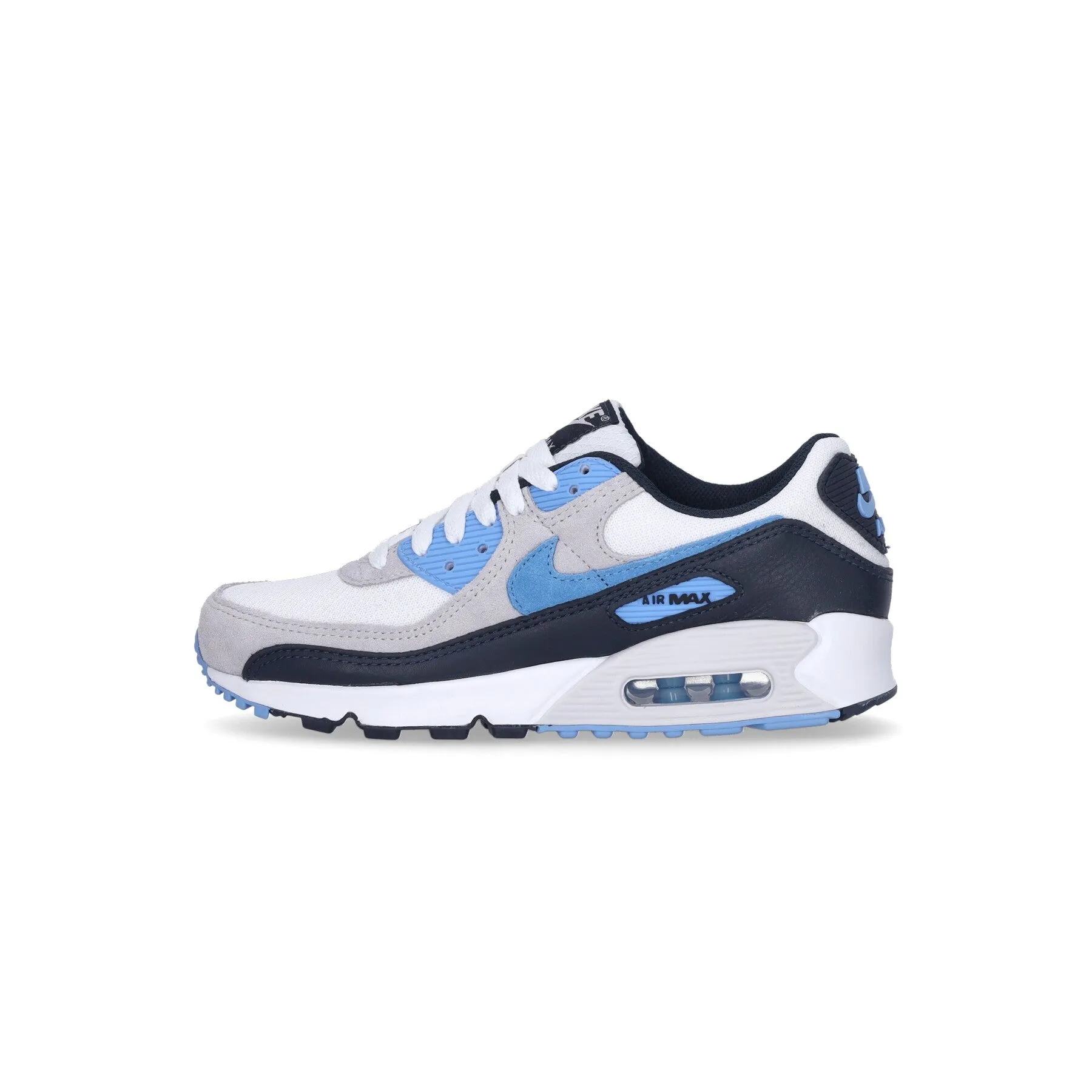 Scarpa Bassa Uomo Air Max 90 White/university Blue/pure Platinum