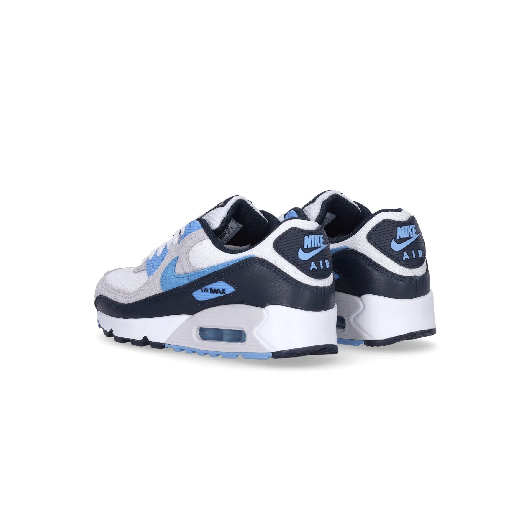 Scarpa Bassa Uomo Air Max 90 White/university Blue/pure Platinum